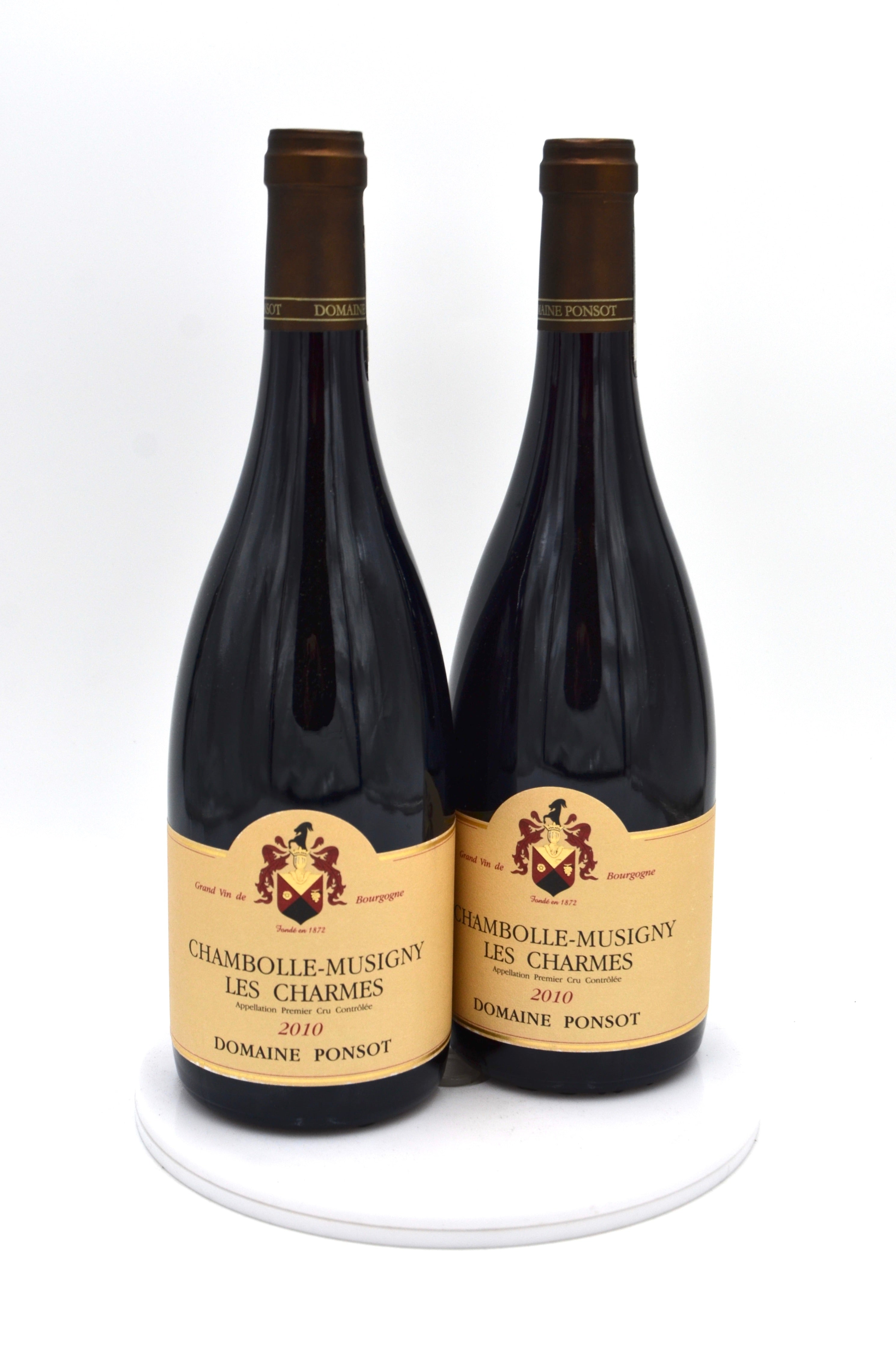 2010 Domaine Ponsot Chambolle-Musigny, Les Charmes, Premier Cru