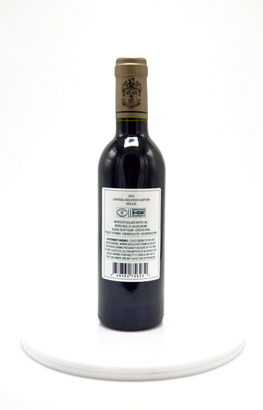 2014 Château Mauvesin Barton, Moulis en Medoc (half-bottle)