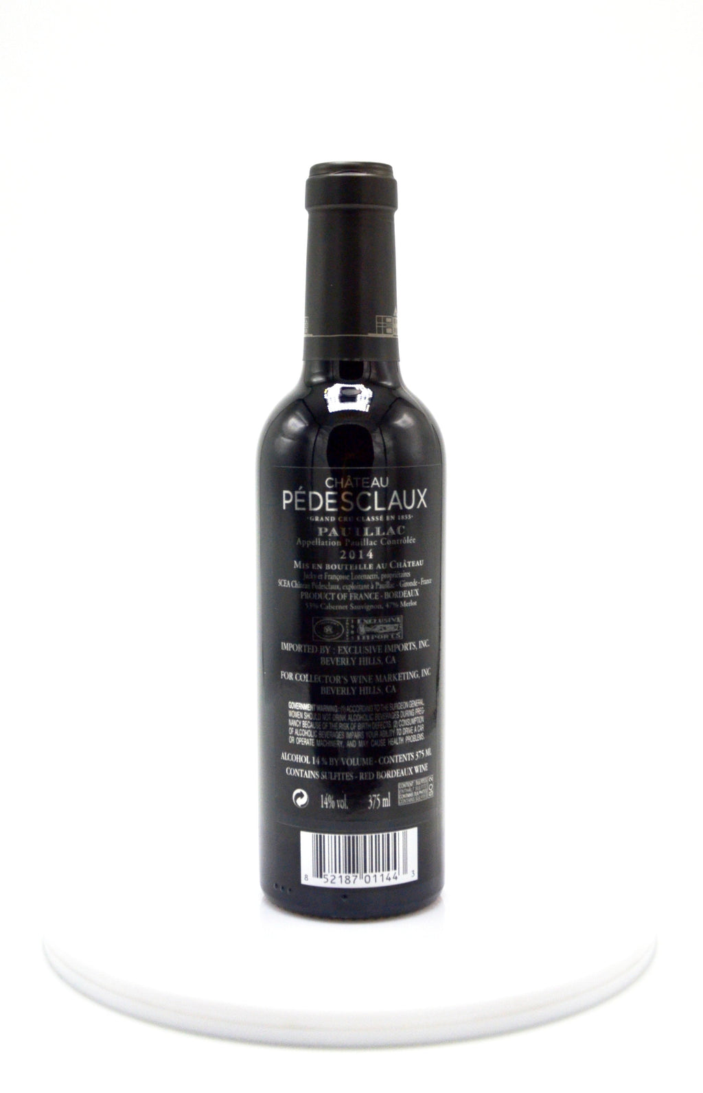 2014 Château Pédesclaux, Pauillac (half-bottle)