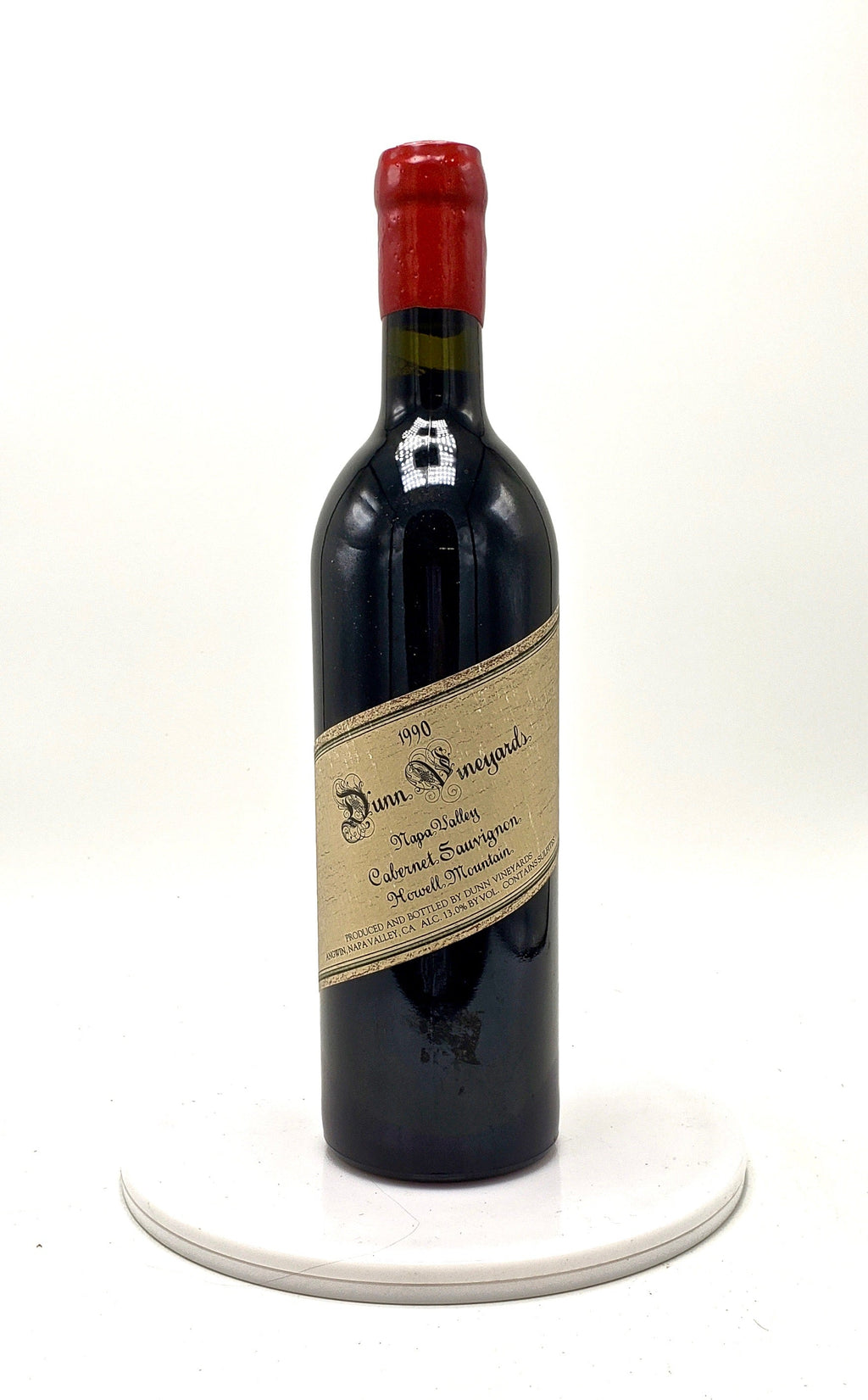 1990 Dunn Vineyards Cabernet Sauvignon, Howell Mountain