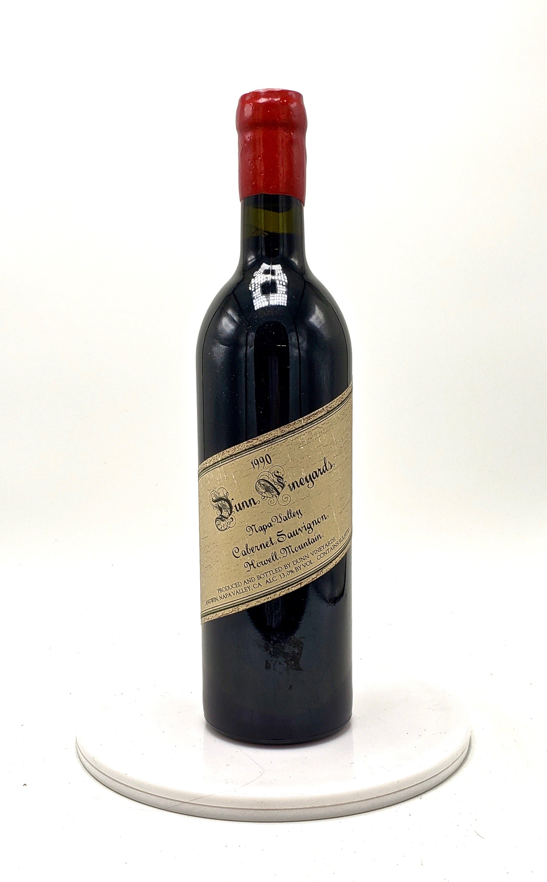 1990 Dunn Vineyards Cabernet Sauvignon, Howell Mountain