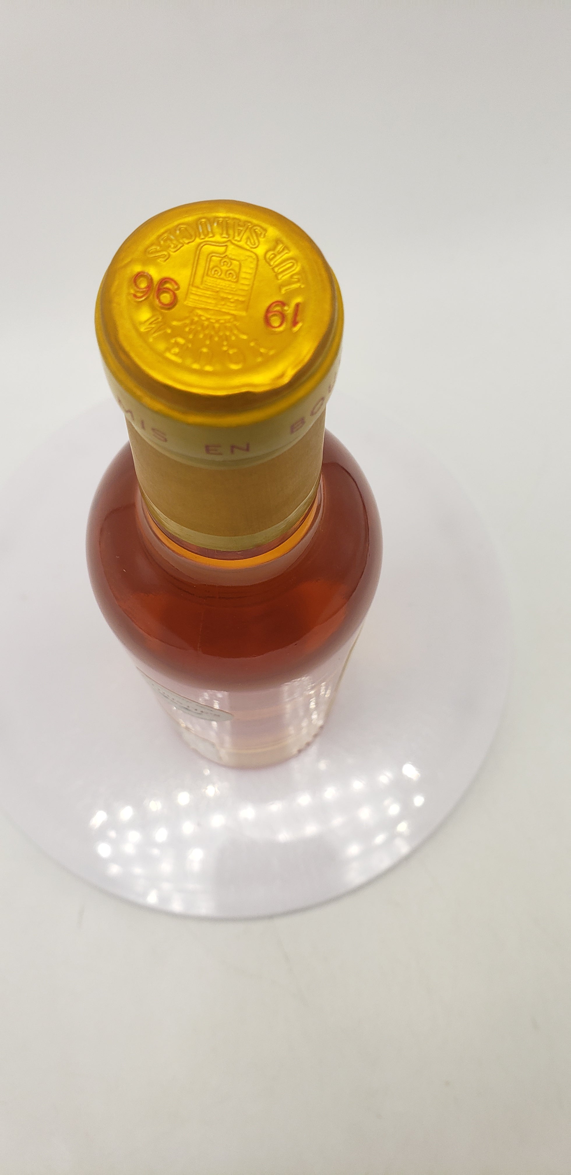 1996 Château d'Yquem, Sauternes (half-bottle)