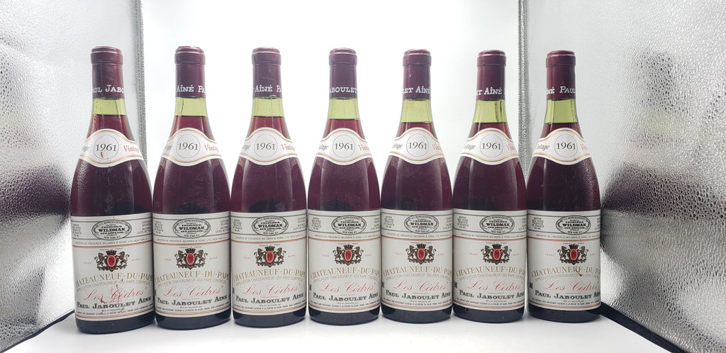 1961 Paul Jaboulet Aine Chateauneuf du Pape, Les Cedres