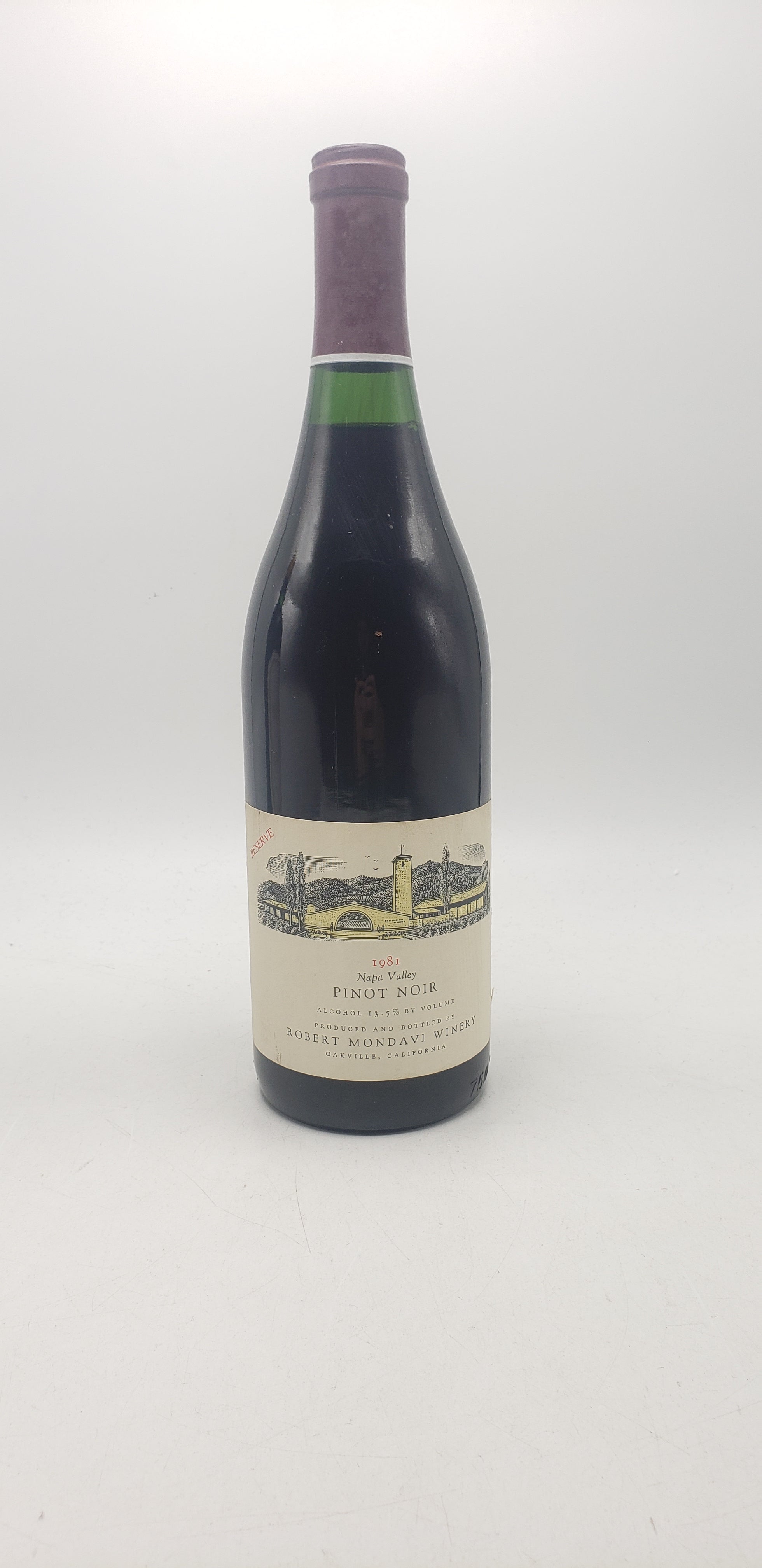 1981 Robert Mondavi Reserve Pinot Noir, Napa Valley