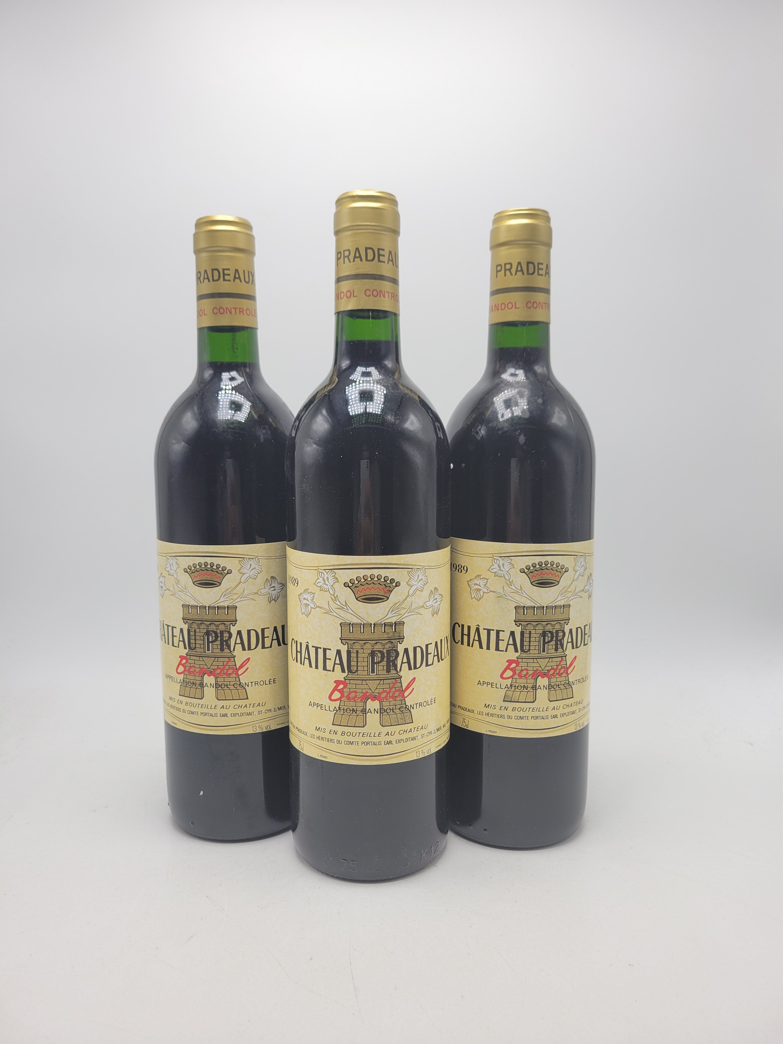1989 Chateau Pradeaux, Bandol