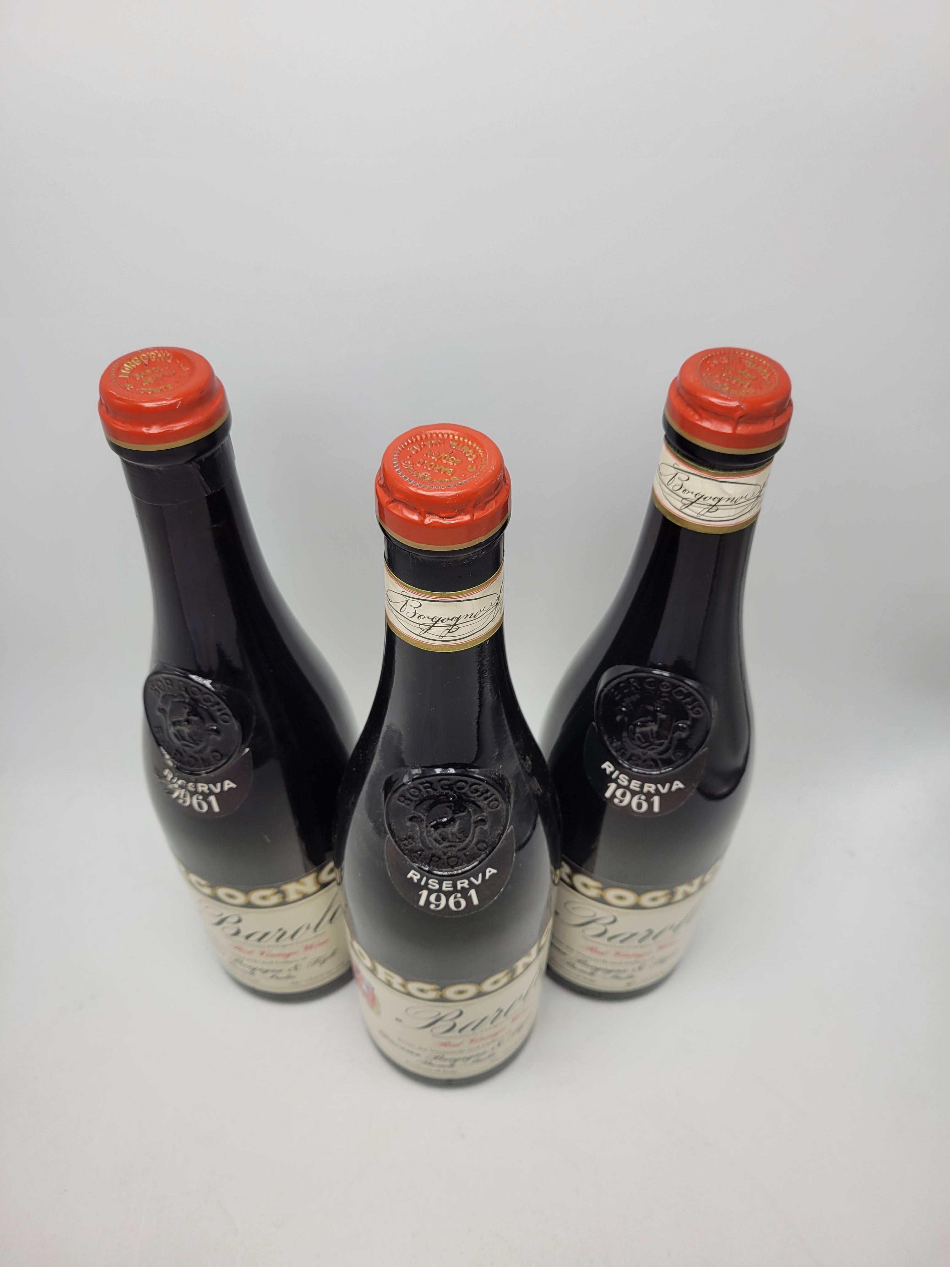 1961 Giacomo Borgogno & Figli Barolo Riserva