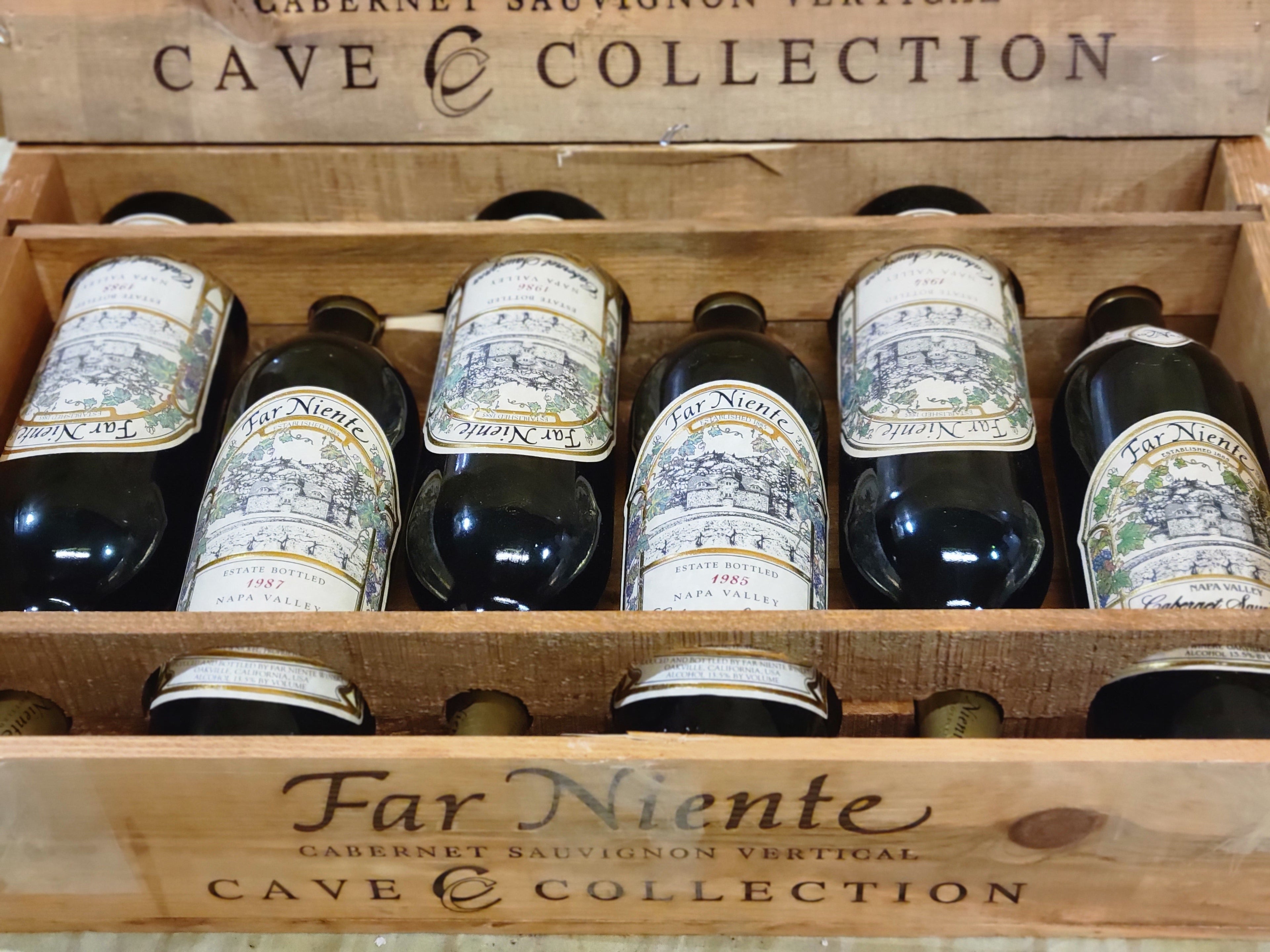 1983-1988 Far Niente Cave Collection Cabernet Sauvignon, Oakville, Napa Valley [Vertical]