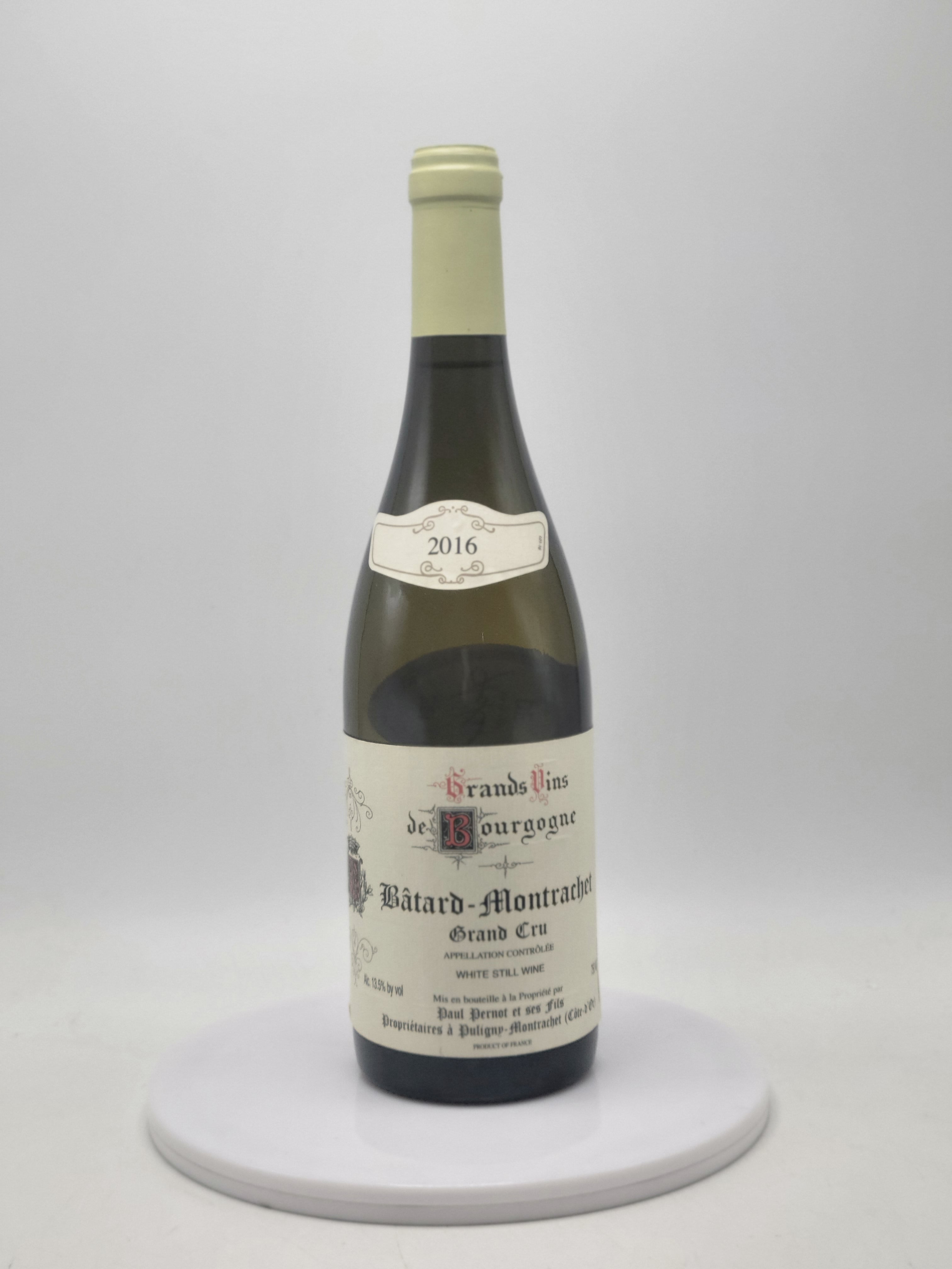 2016 Domaine Paul Pernot et ses Fils Batard-Montrachet, Grand Cru