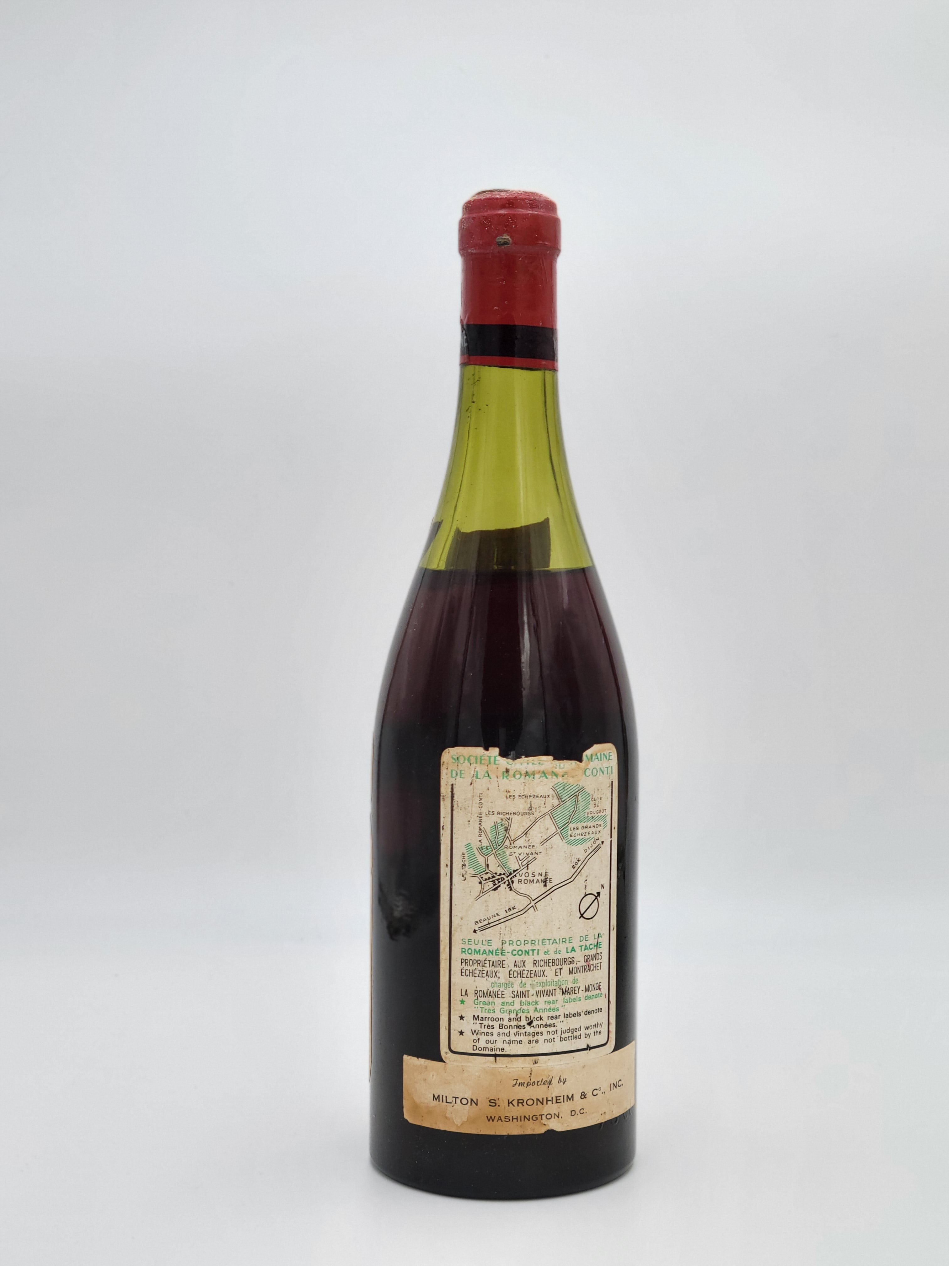 1965 Domaine de la Romanee Conti La Tache, Monopole Grand Cru