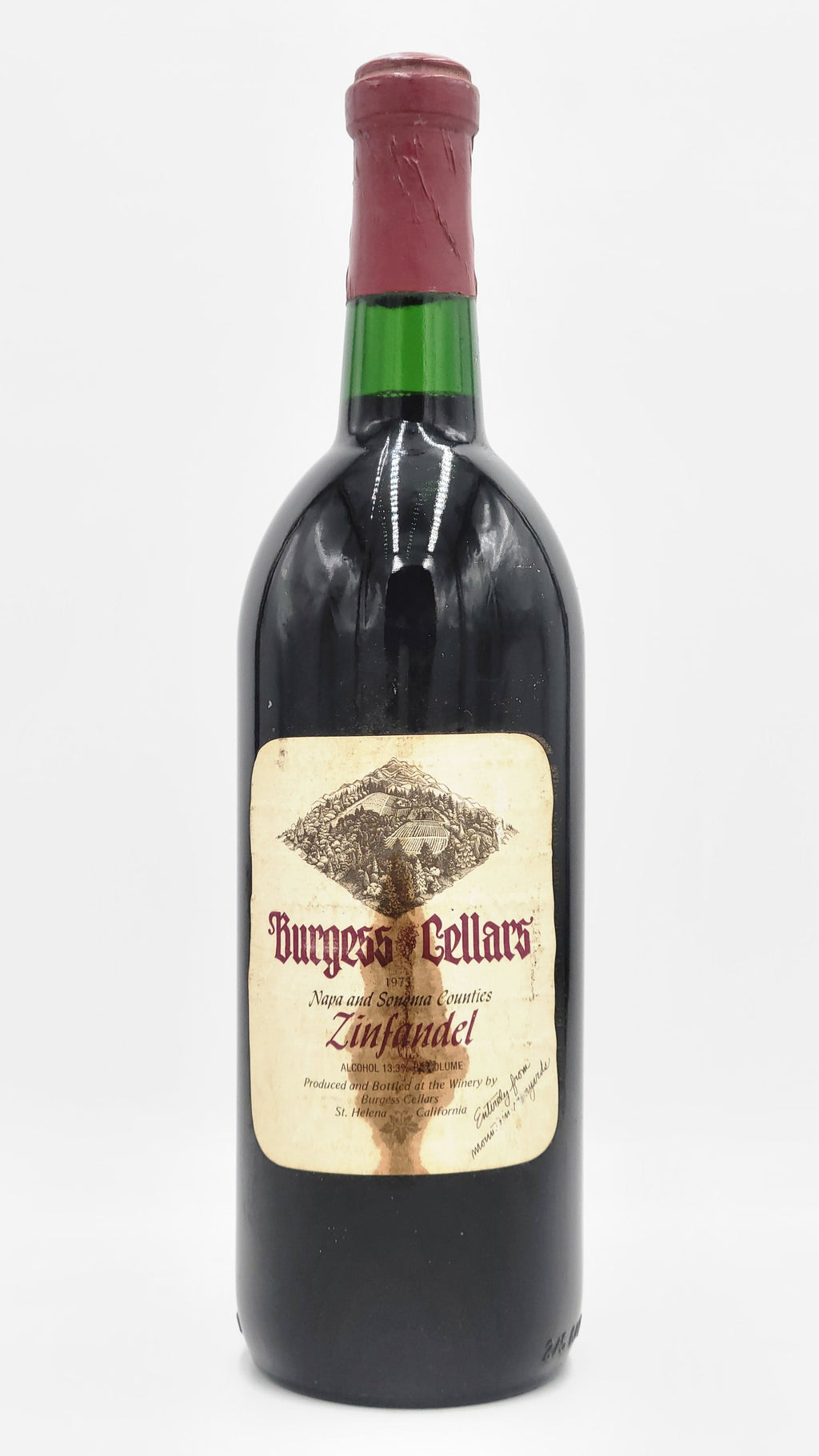 1973 Burgess Cellars Zinfandel, St. Helena, Napa Valley (magnum)