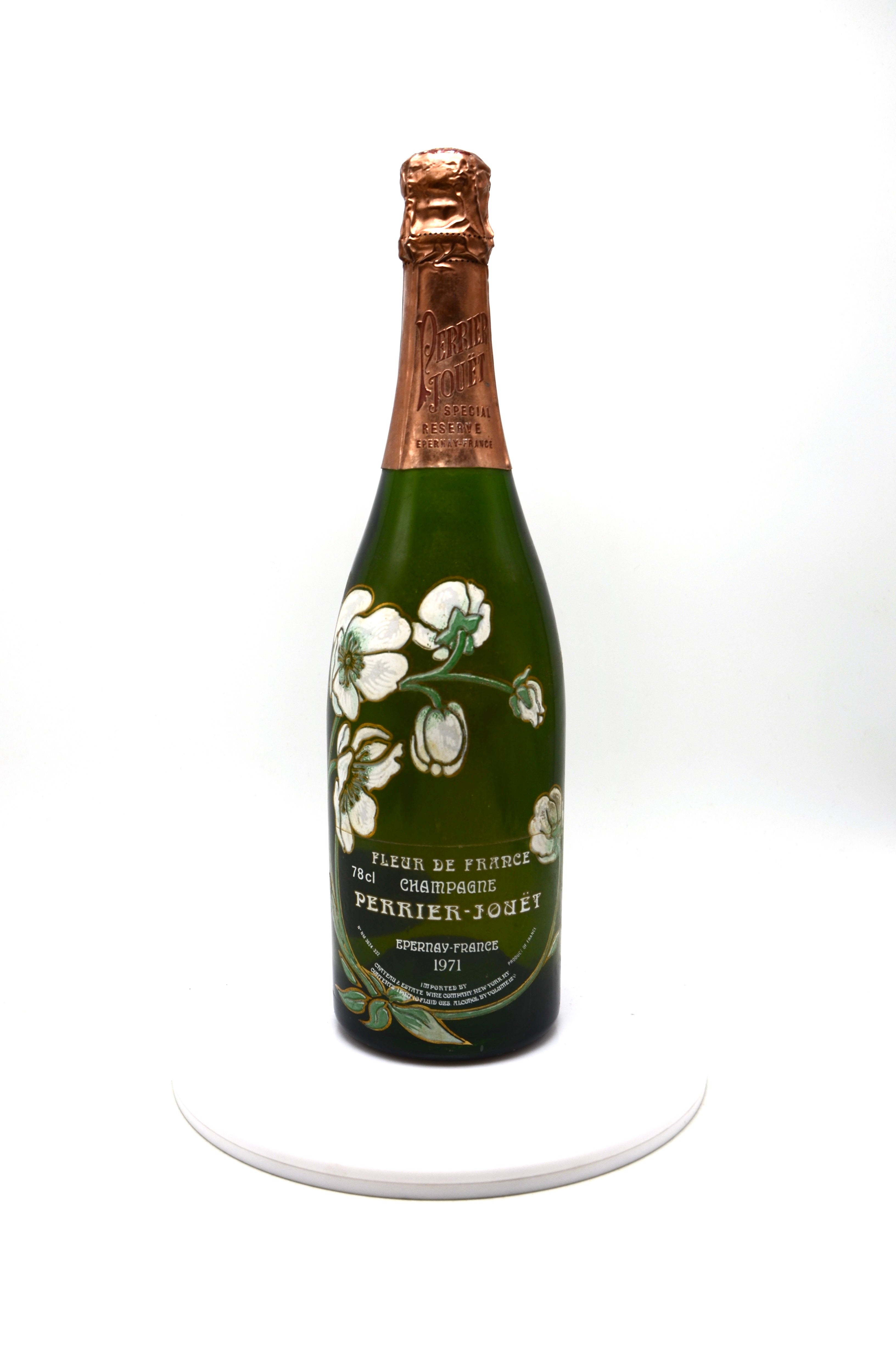 1971 Perrier-Jouet Fleur de Champagne, Cuvee Belle Epoque Special Reserve, Vintage Brut Champagne