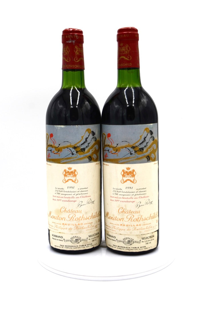 1981 Château Mouton Rothschild, Pauillac
