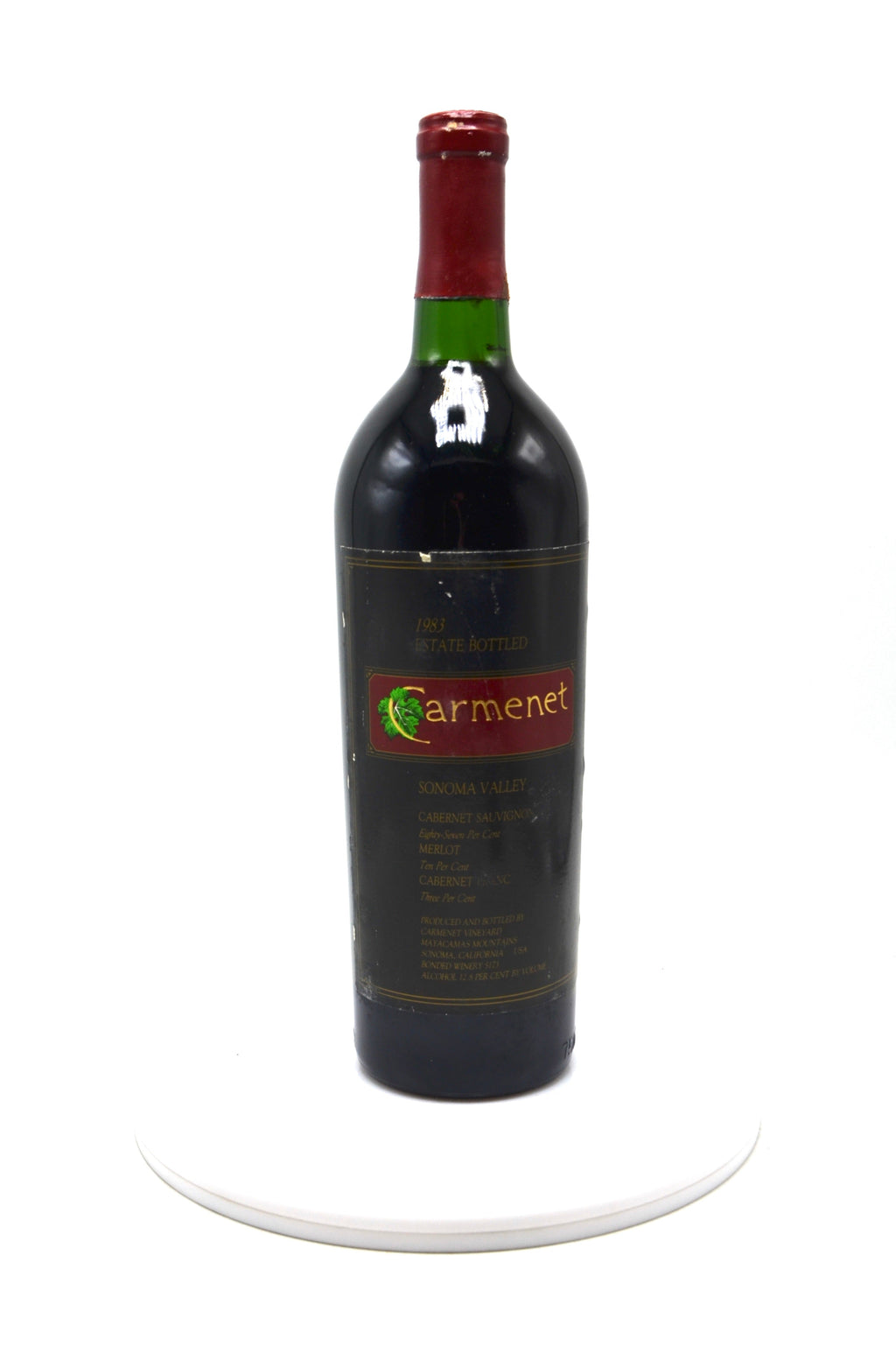 1983 Carmenet Estate Red, Sonoma Valley