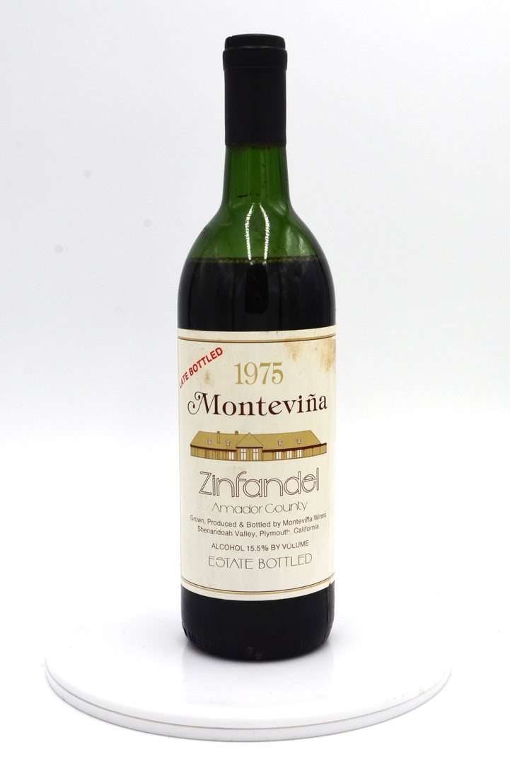 1975 Montevina Late Bottled Zinfandel, Amador County