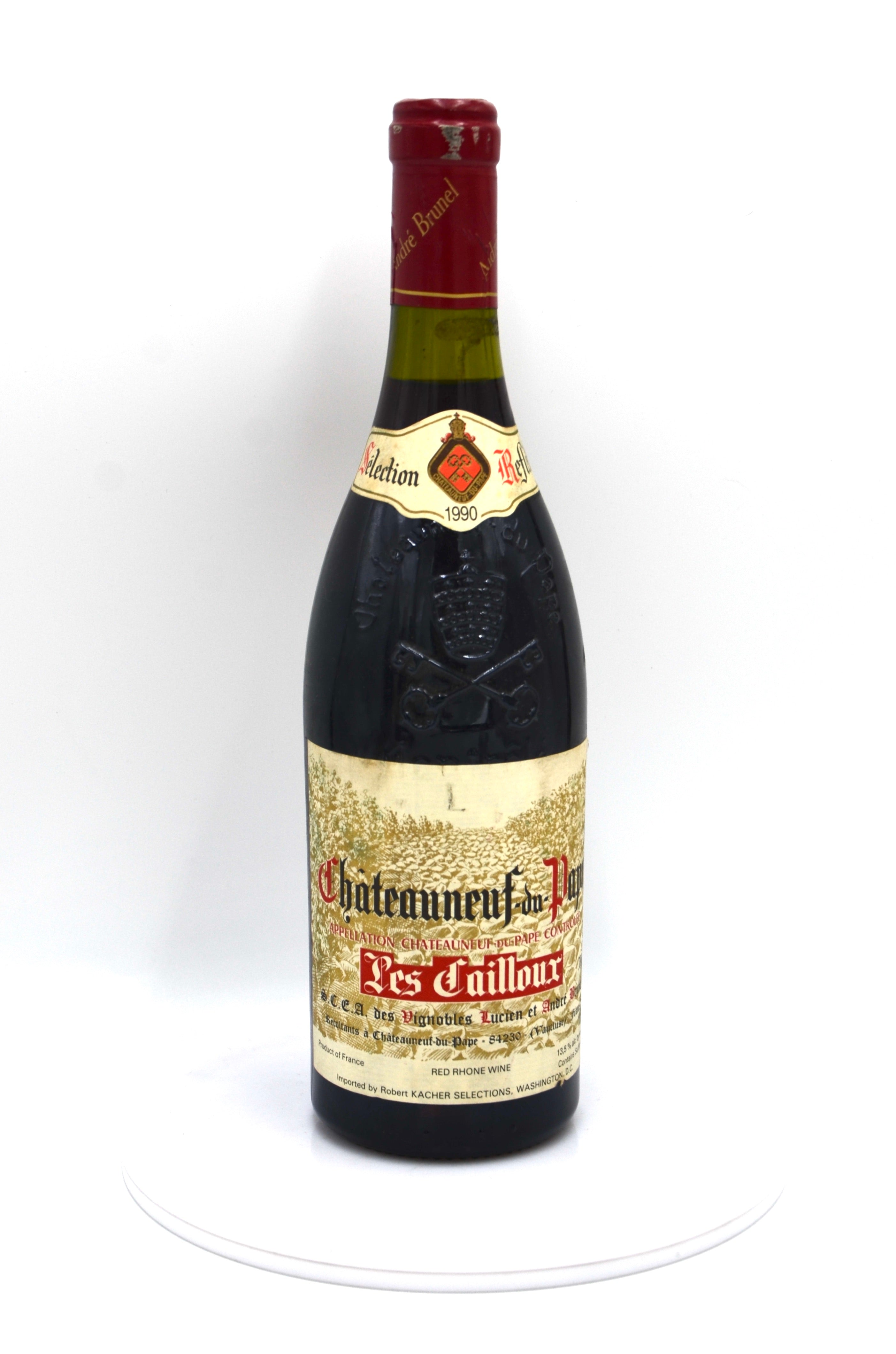 1990 Lucien & Andre Brunel Châteauneuf-du-Pape, Les Cailloux