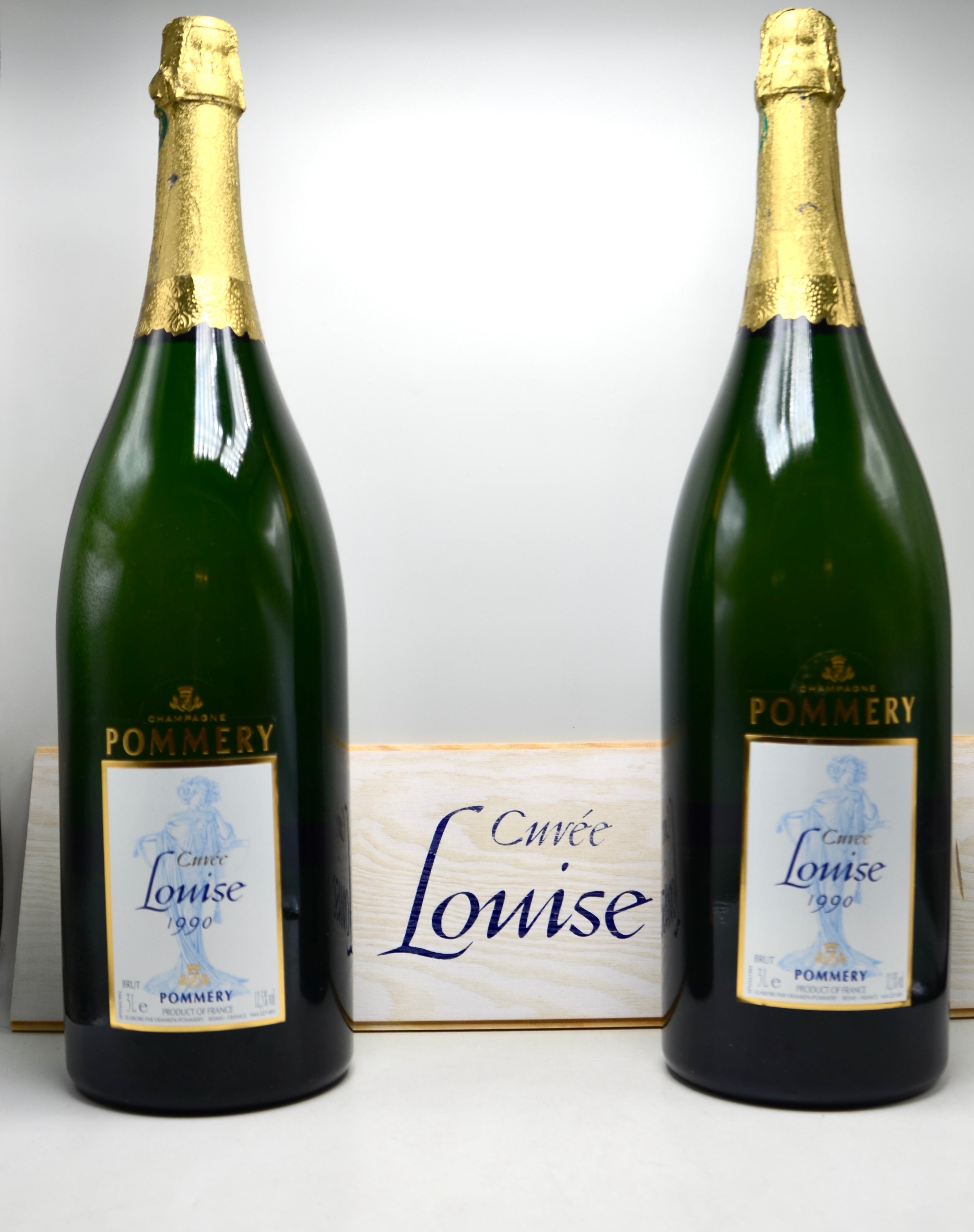 1990 Pommery Vintage Brut Champagne, Cuvee Louise (double-magnum)