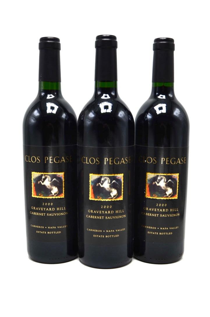 2000 Clos Pegase Cabernet Sauvignon, Graveyard Hill Vineyard, Carneros, Napa Valley