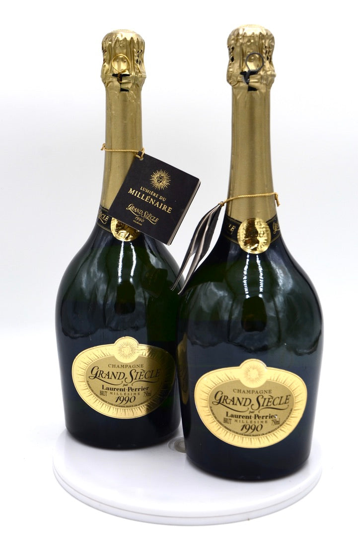 1990 Laurent-Perrier Grand Siecle Cuvee Lumiere du Millenaire Vintage Brut Champagne