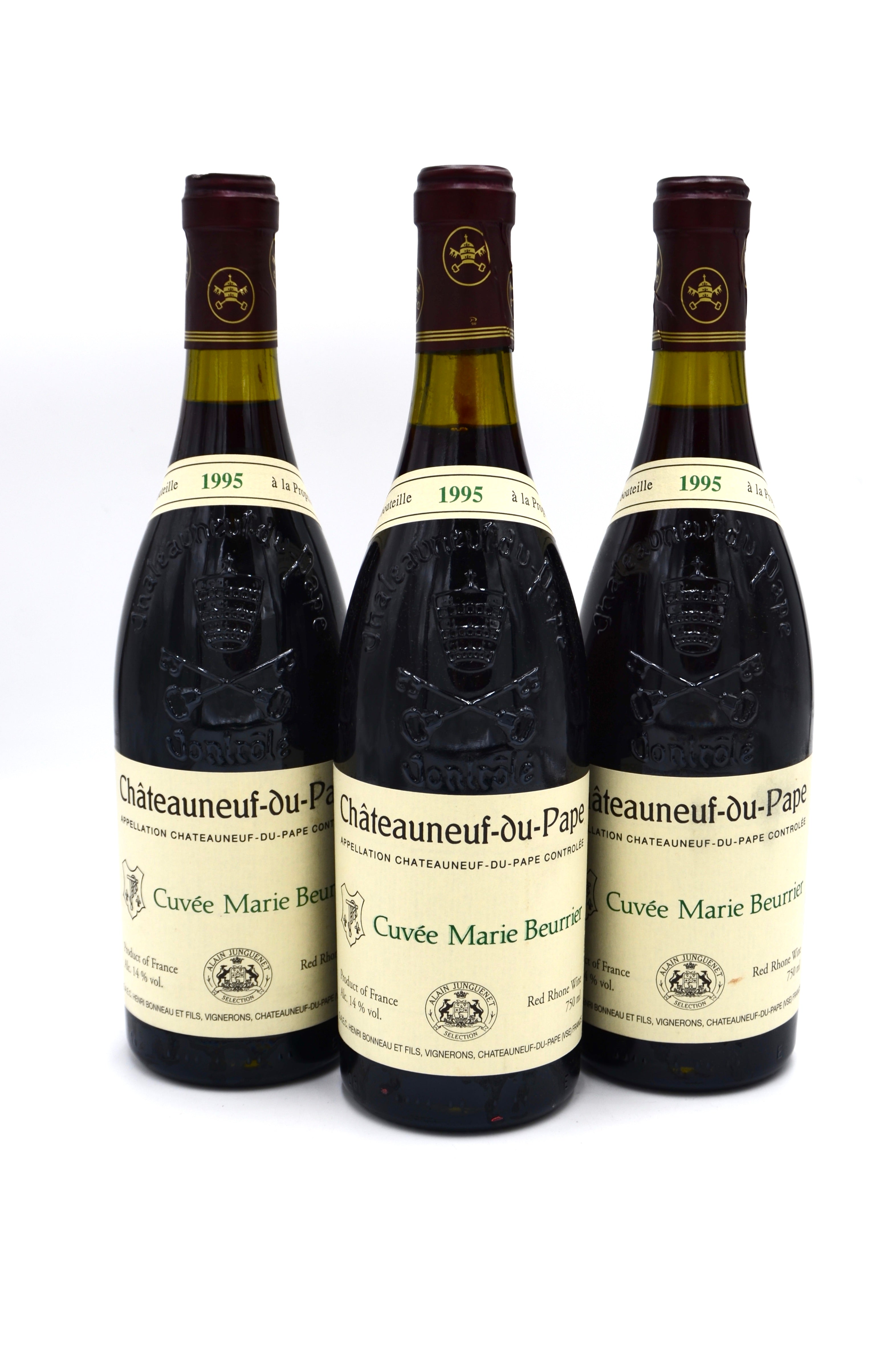 1995 Henri Bonneau et Fils Chateauneuf-du-Pape, Cuvee Marie Beurrier