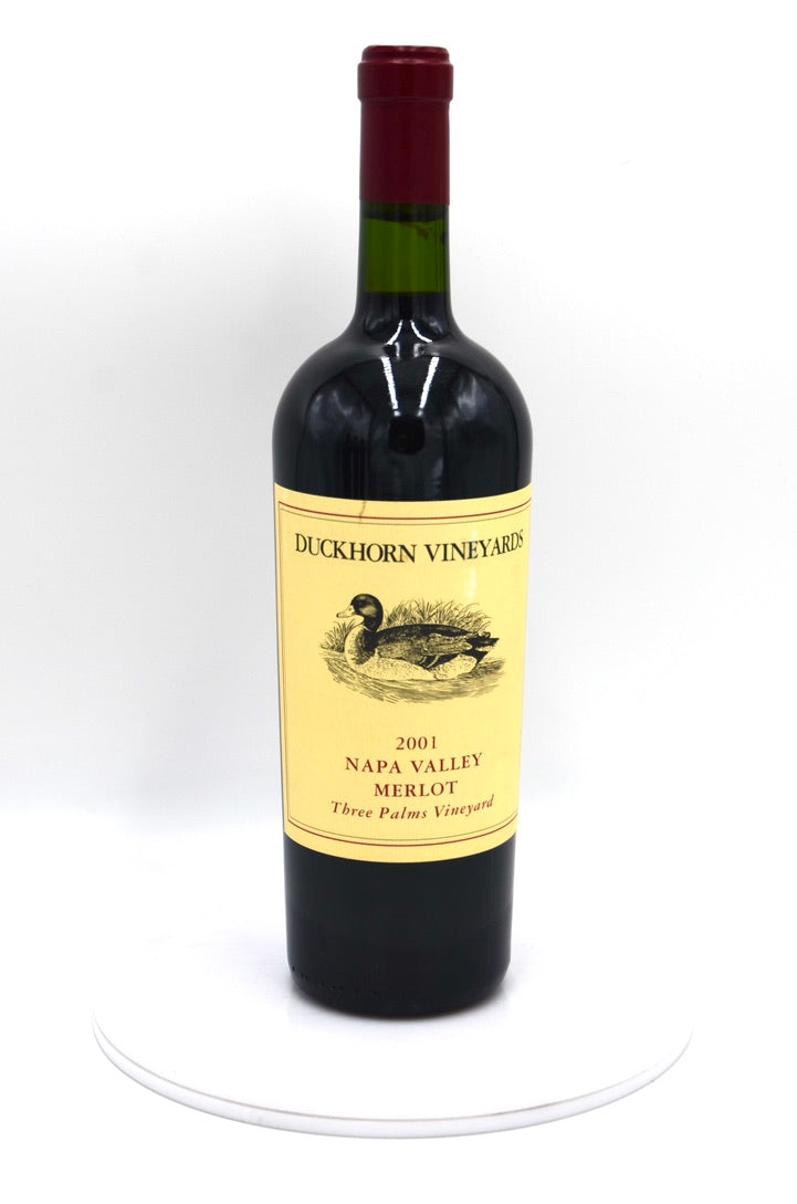 2001 Duckhorn Vineyards Merlot, Three Palms Vineyard, Napa Valley
