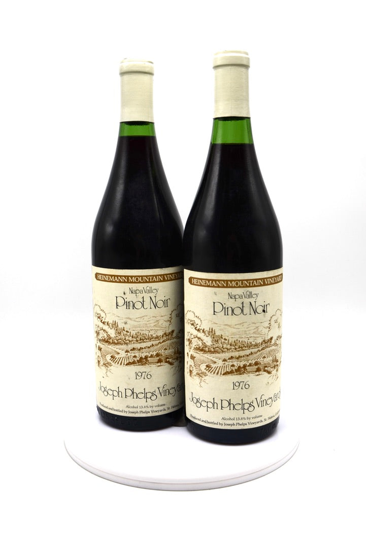 1976 Joseph Phelps Vineyards Pinot Noir, Heinemann Mountain Vineyard, Napa Valley