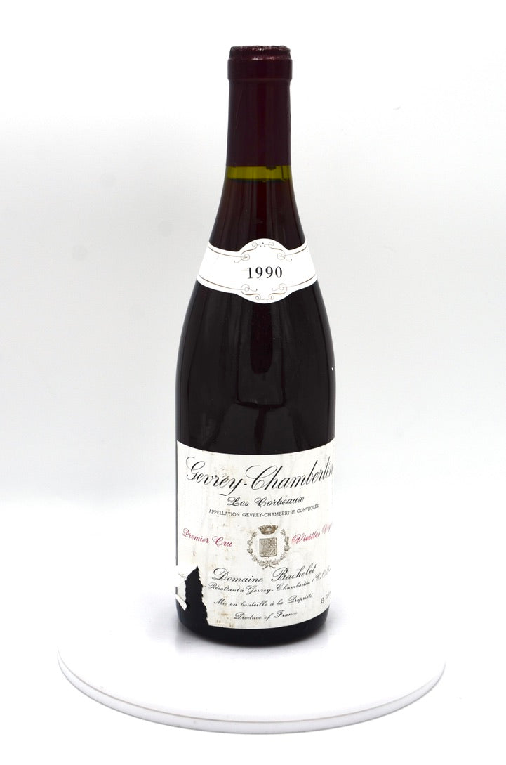 1990 Domaine Denis Bachelet Gevrey-Chambertin, Les Corbeaux, Vieilles Vignes, Premier Cru