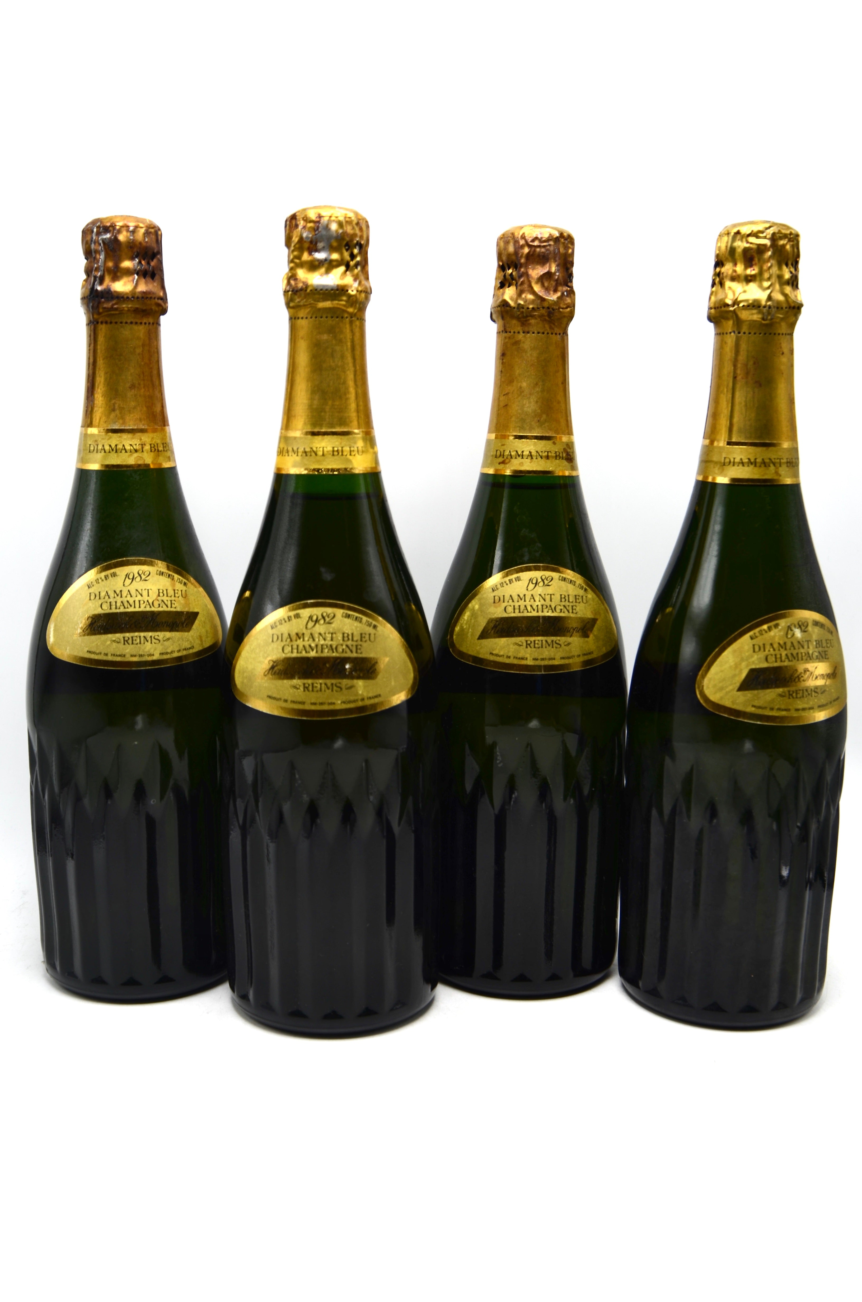 1982 Heidsieck & Co. Monopole Diamant Bleu Vintage Champagne