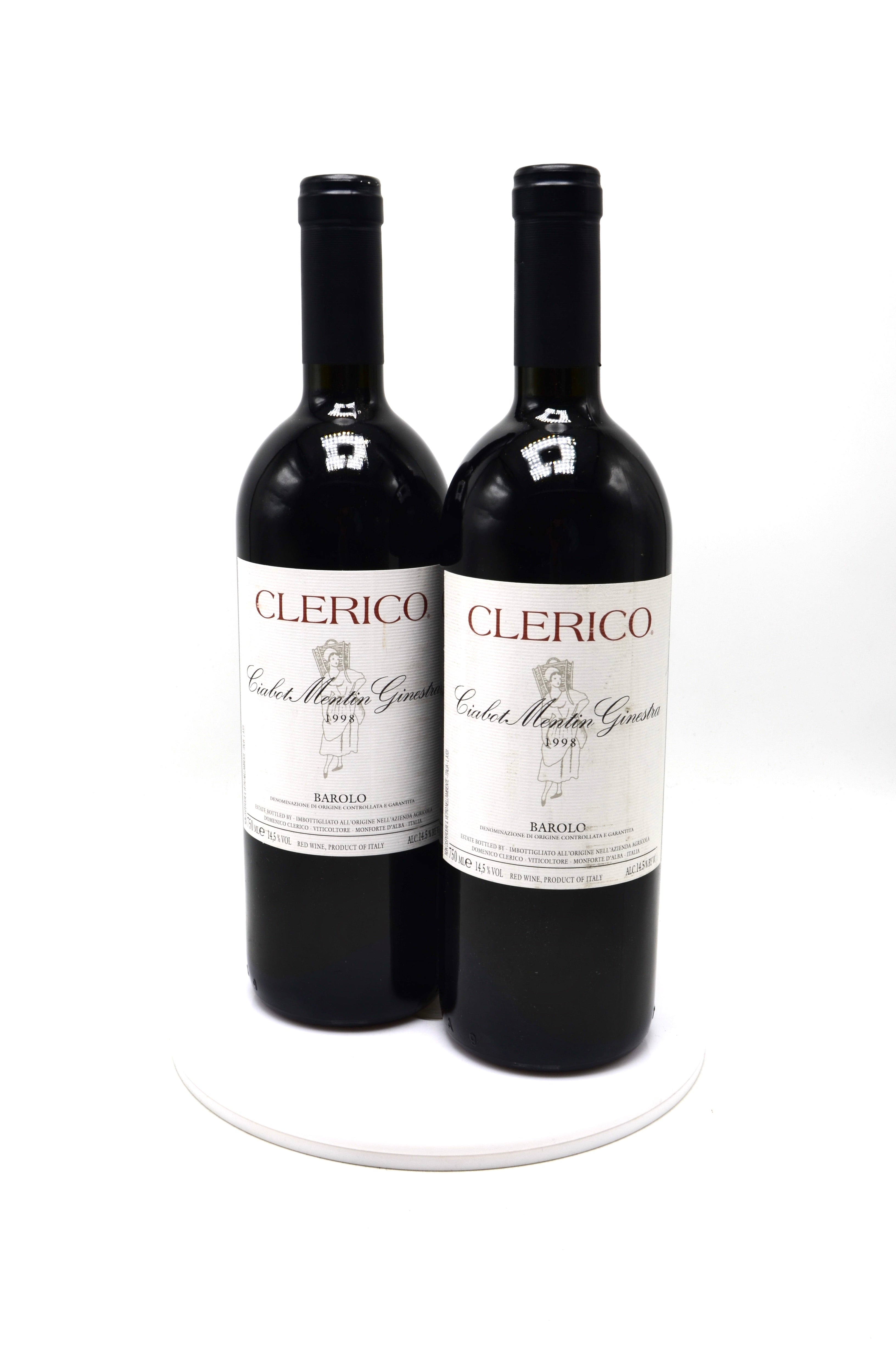 1998 Domenico Clerico Barolo, Ciabot Mentin Ginestra
