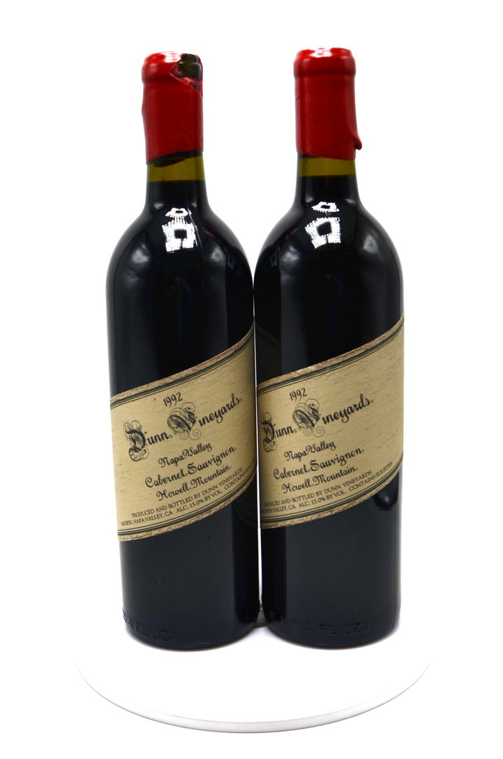 1992 Dunn Vineyards Cabernet Sauvignon, Howell Mountain