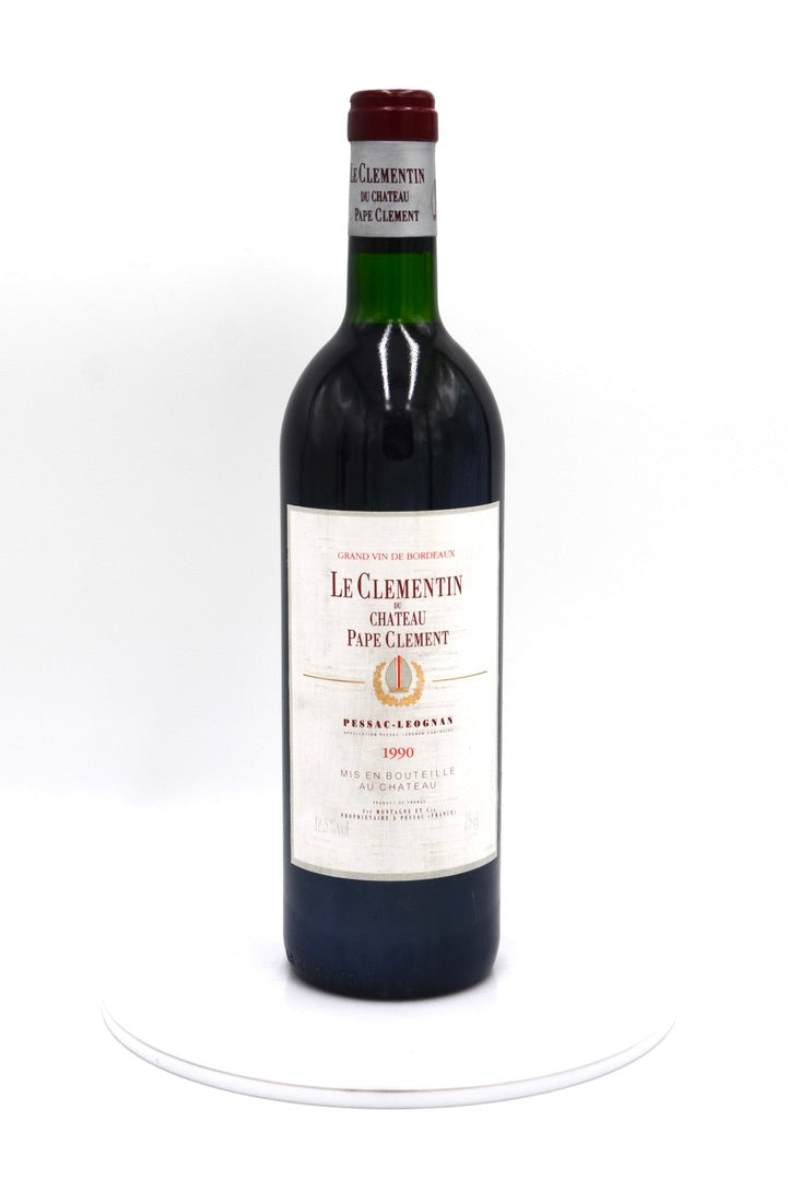 1990 Clementin de Pape Clement, Pessac-Léognan [Ch. Pape Clement's 2nd]