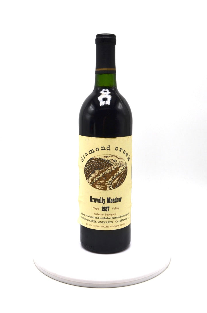 1987 Diamond Creek Cabernet Sauvignon, Gravelly Meadow, Napa Valley