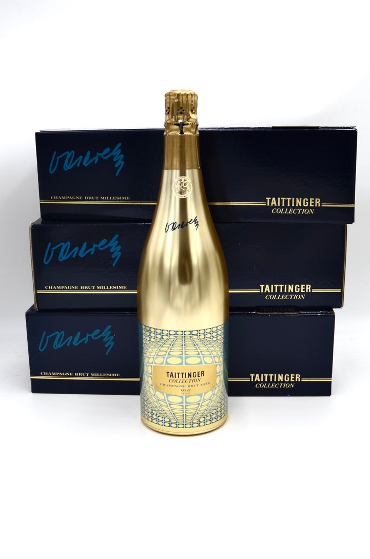 1978 Taittinger Brut Champagne, Artist Collection (Victor Vasarelly)