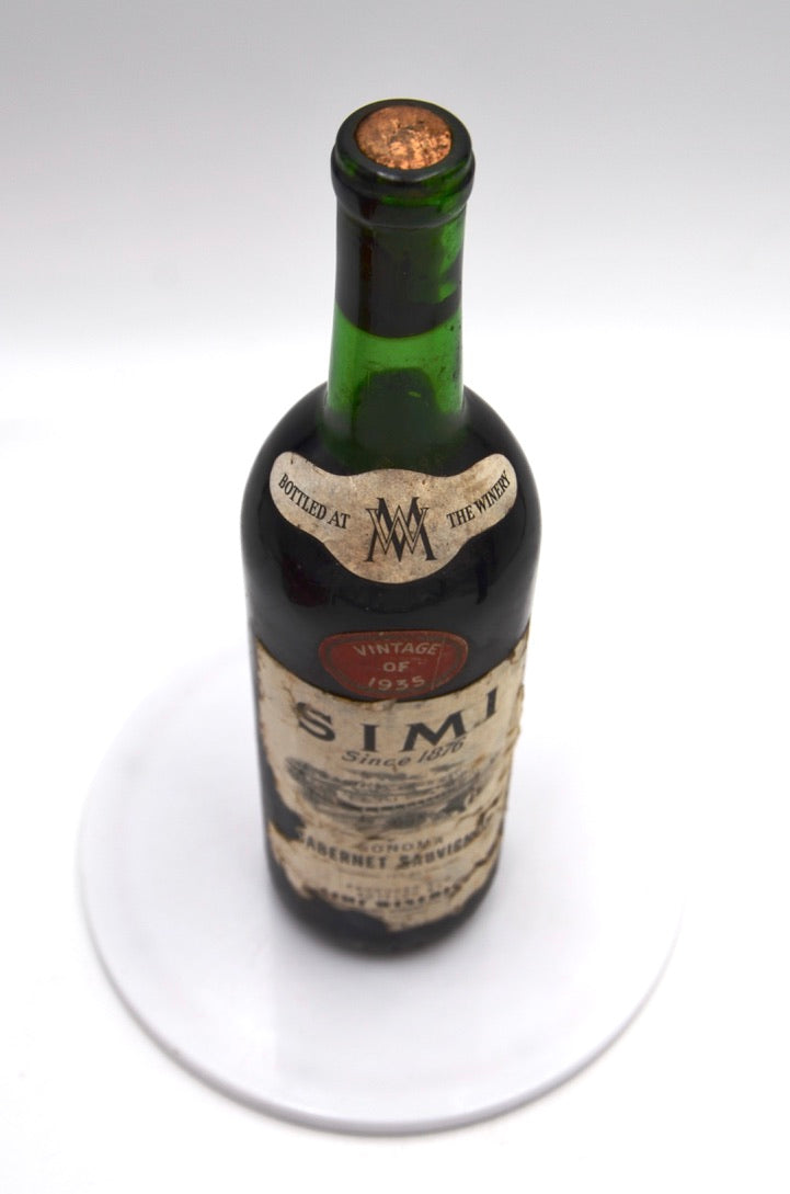 1935 Simi Winery Cabernet Sauvignon, Alexander Valley, Sonoma