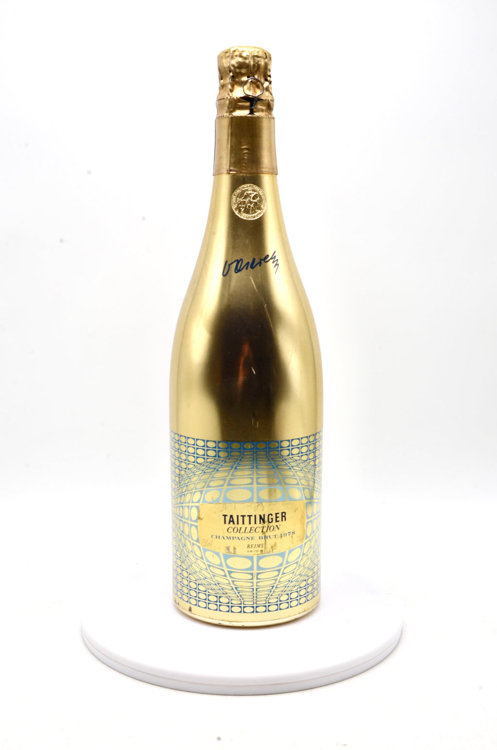1978 Taittinger Brut Champagne, Artist Collection (Victor Vasarelly)