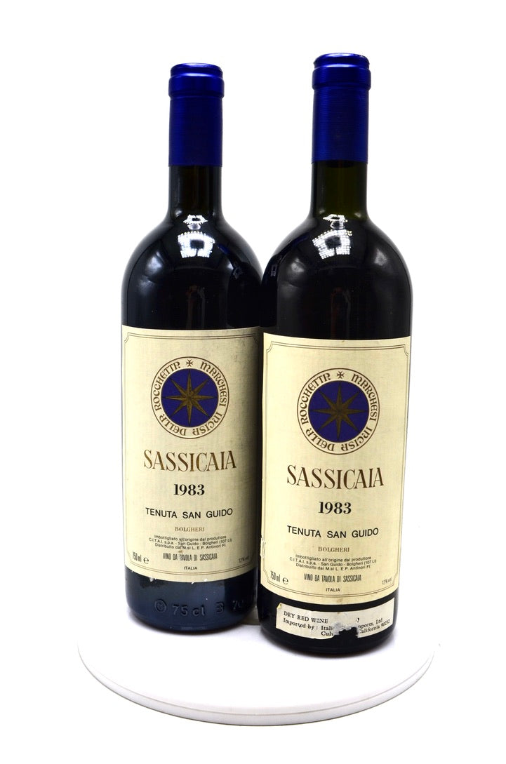 1983 Sassicaia Tenuta San Guido