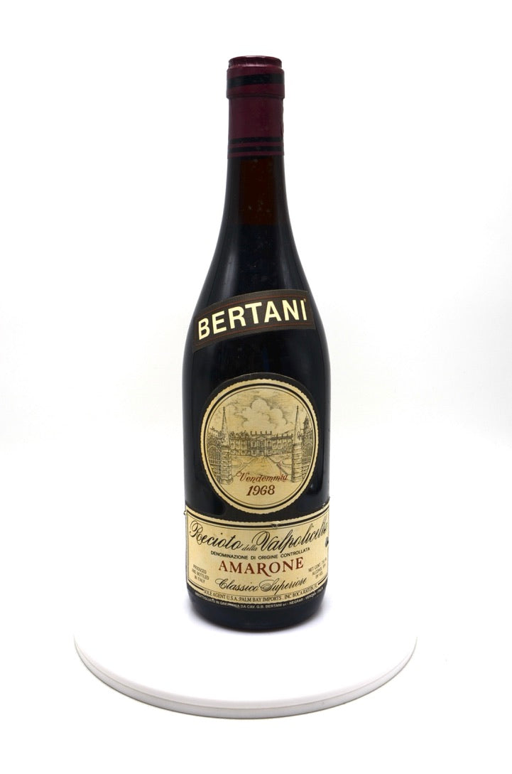 1968 Bertani Amarone della Valpolicella Classico Superiore