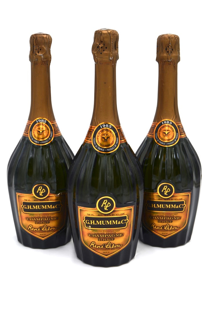 1985 G.H. Mumm Cuvee Rene Lalou Brut Champagne