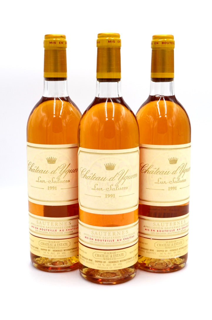 1991 Chateau d'Yquem, Sauternes