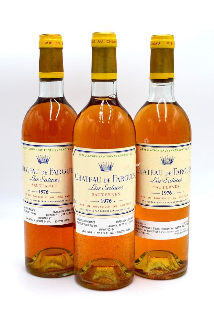 1976 Château de Fargues, Sauternes