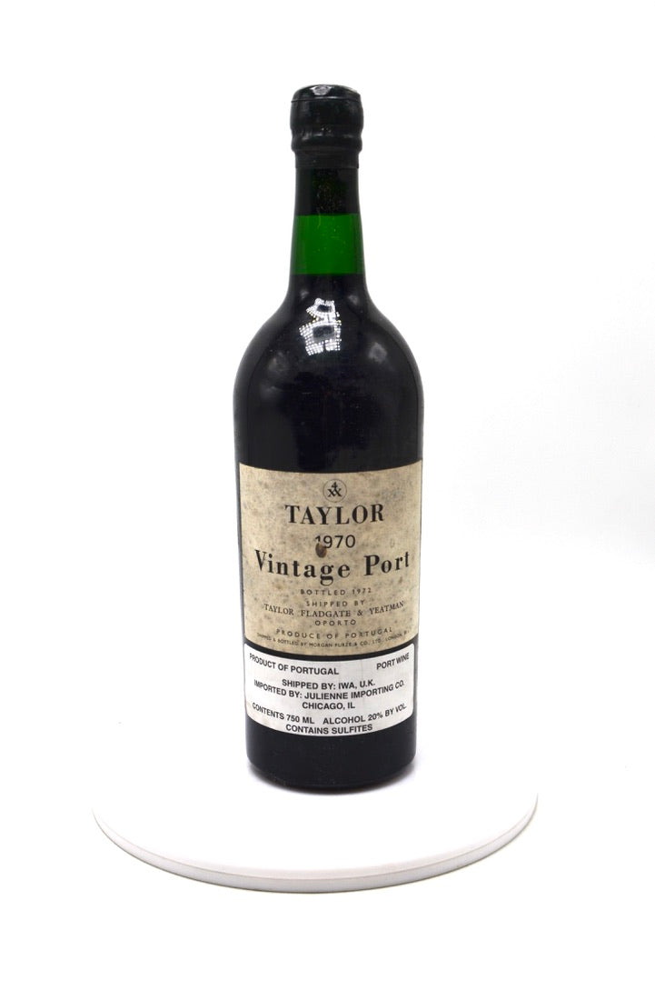 1970 Taylor Fladgate Vintage Port