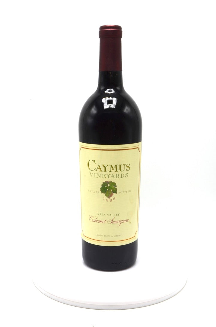 1986 Caymus Cabernet Sauvignon, Rutherford, Napa Valley