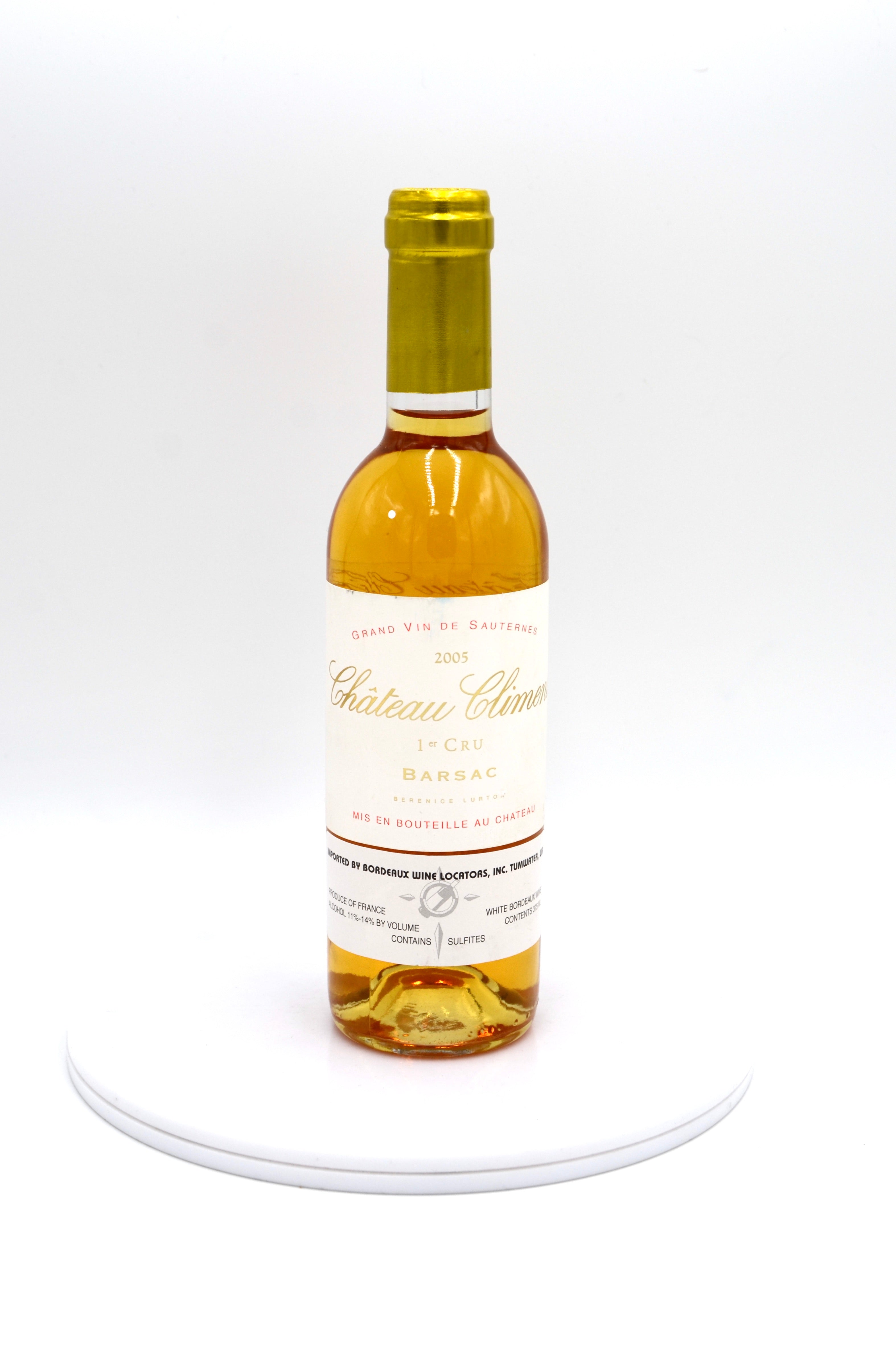 2005 Château Climens, Barsac (half-bottle)
