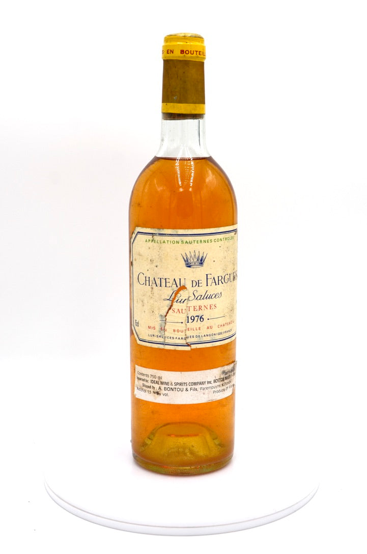1976 Château de Fargues, Sauternes
