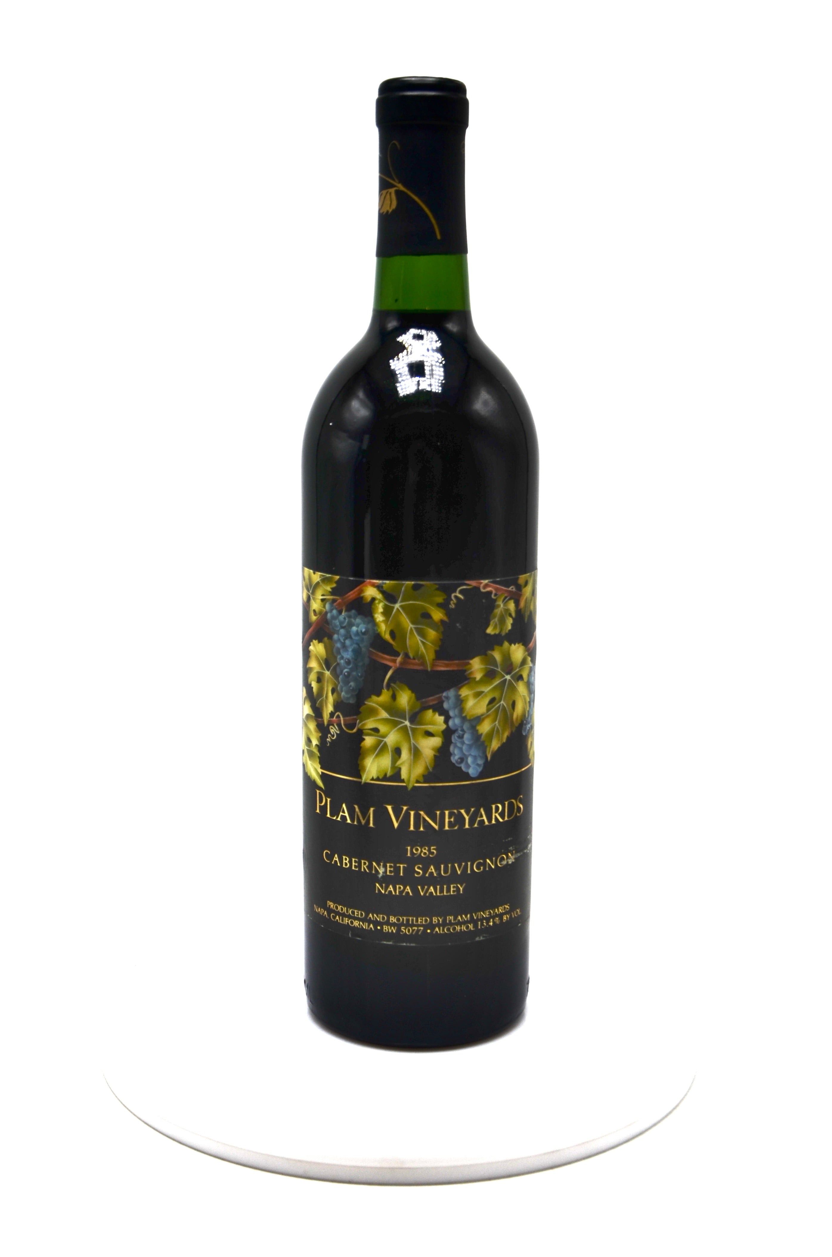 1985 Plam Vineyards Cabernet Sauvignon, Napa Valley