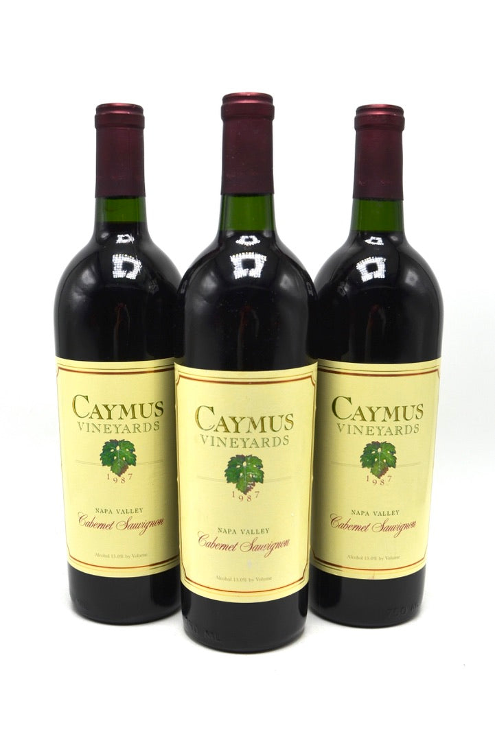 1987 Caymus Cabernet Sauvignon, Rutherford, Napa Valley