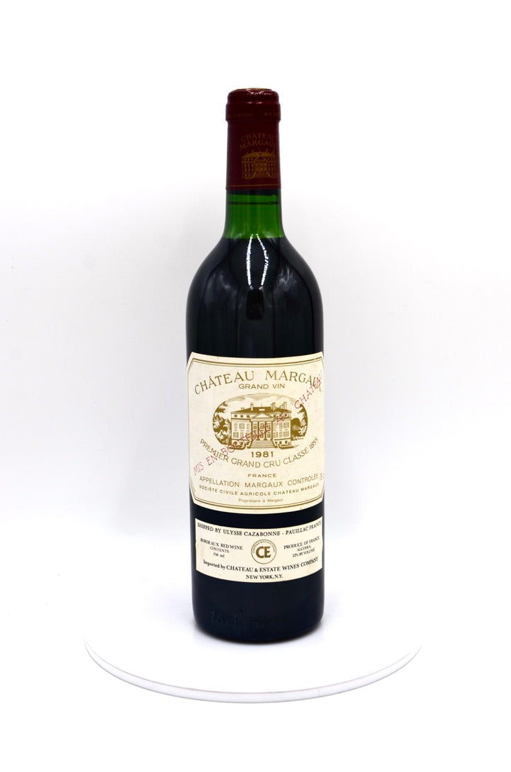1981 Château Margaux, Margaux