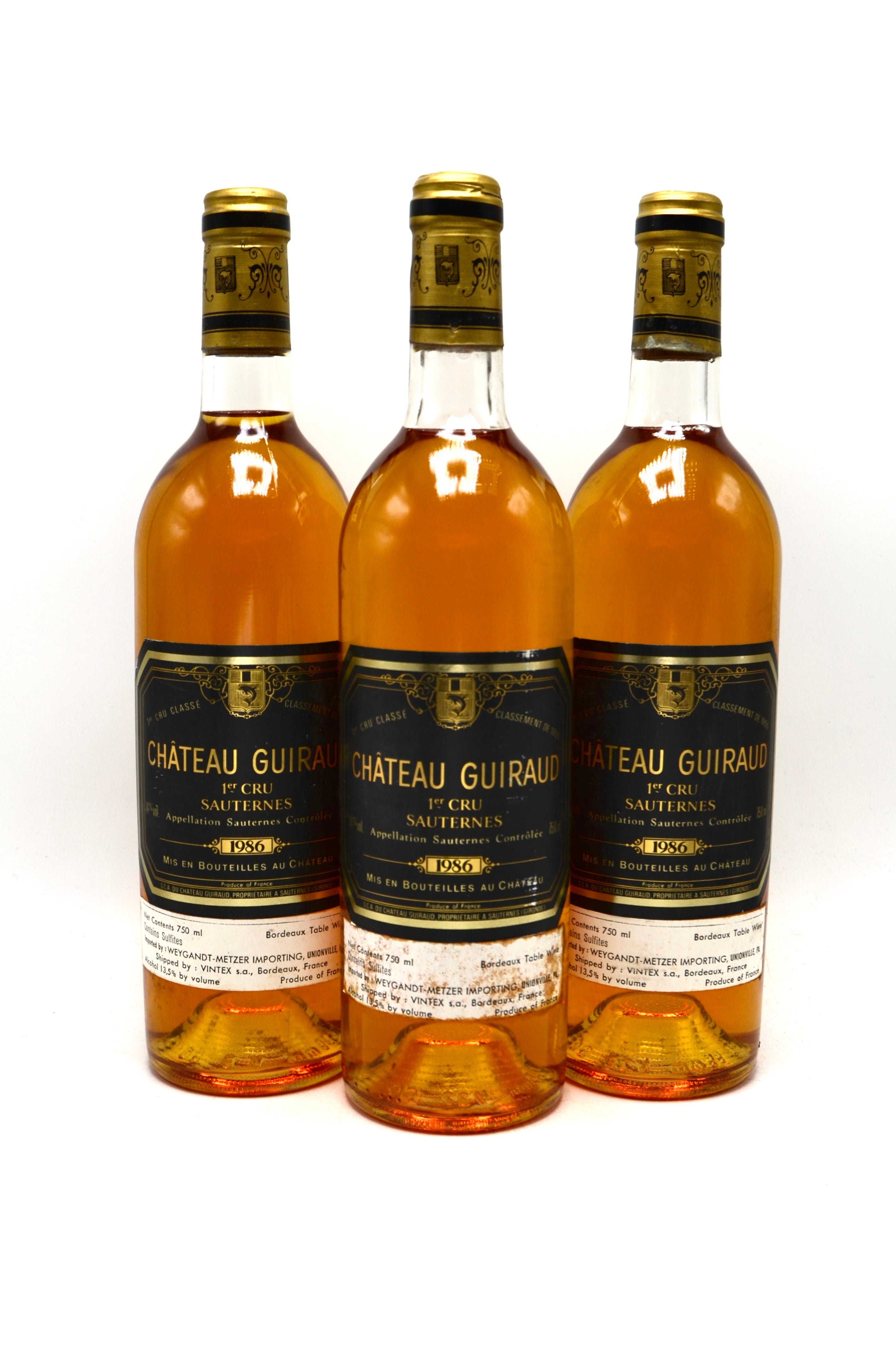 1986 Château Guiraud, Sauternes