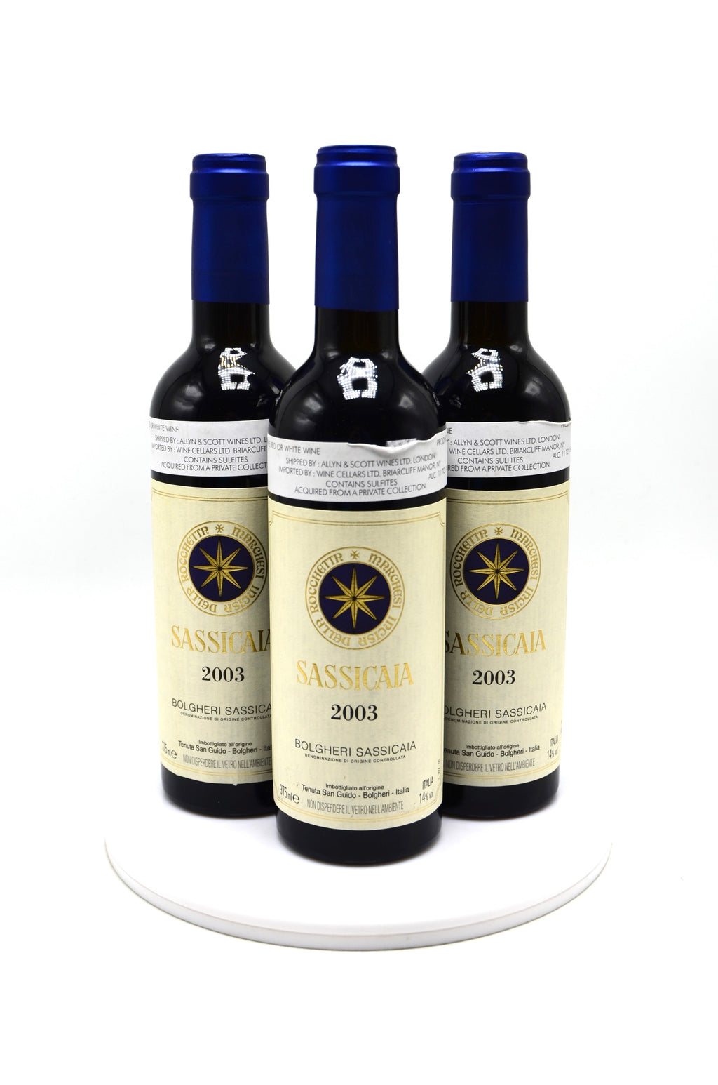 2003 Sassicaia Tenuta San Guido (half-bottle)