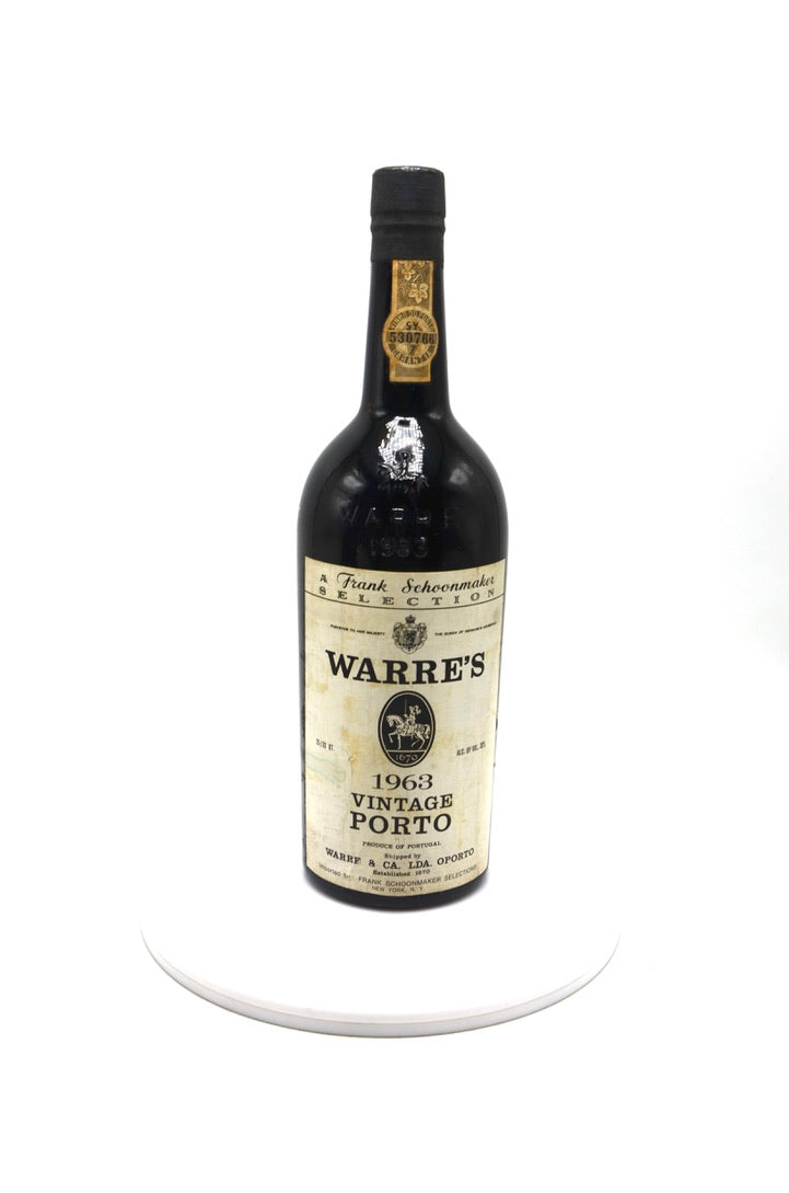 1963 Warre's Vintage Port