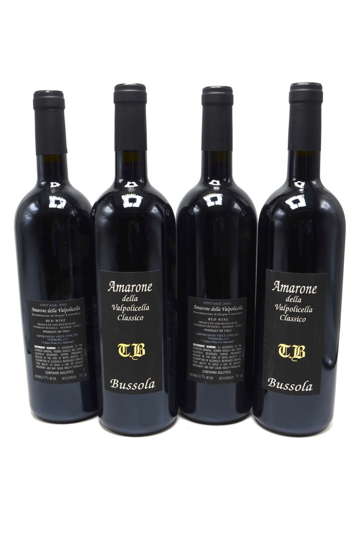 2001 Tommaso Bussola TB Amarone della Valpolicella Classico